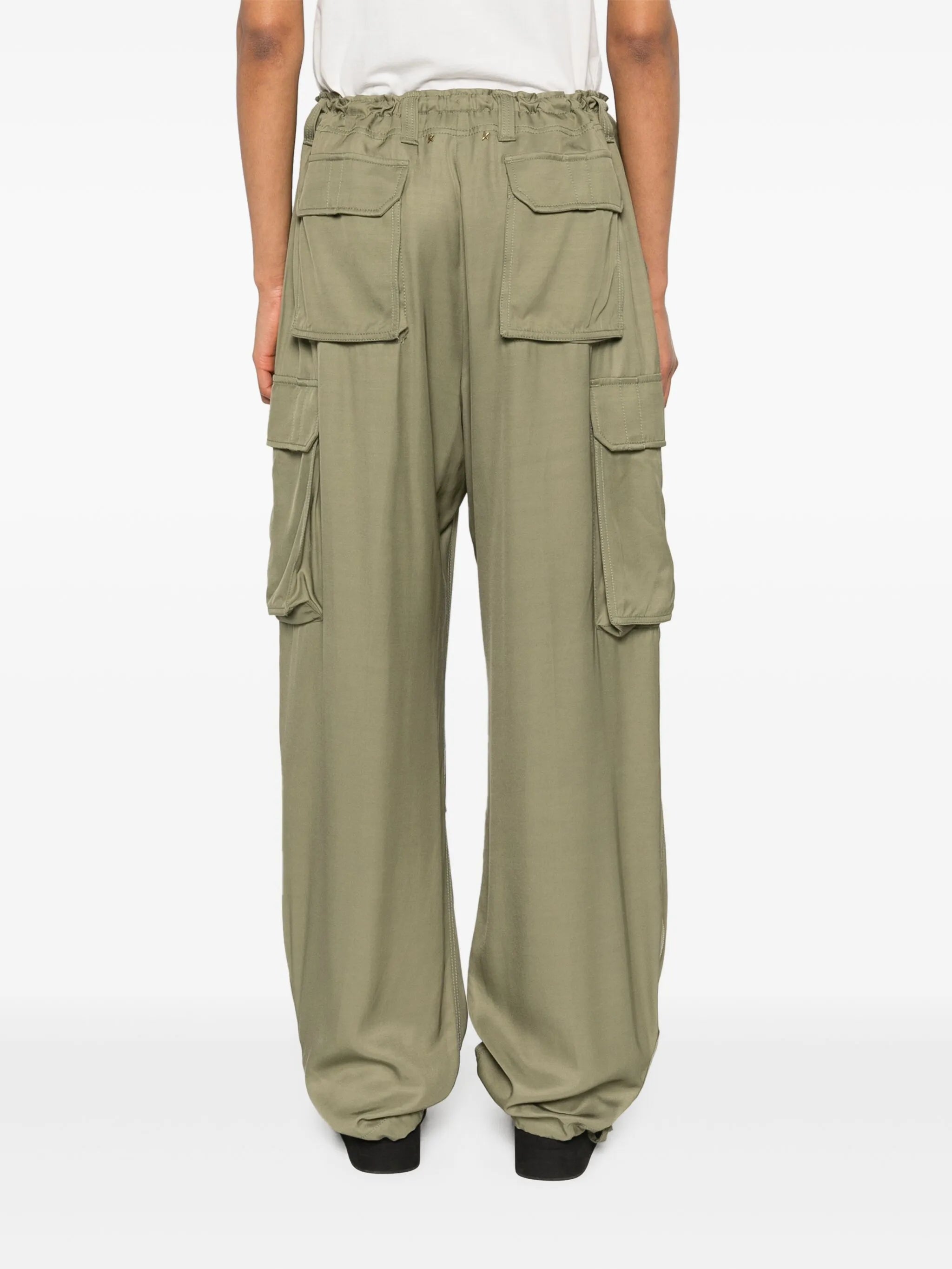 wide-leg cargo pants