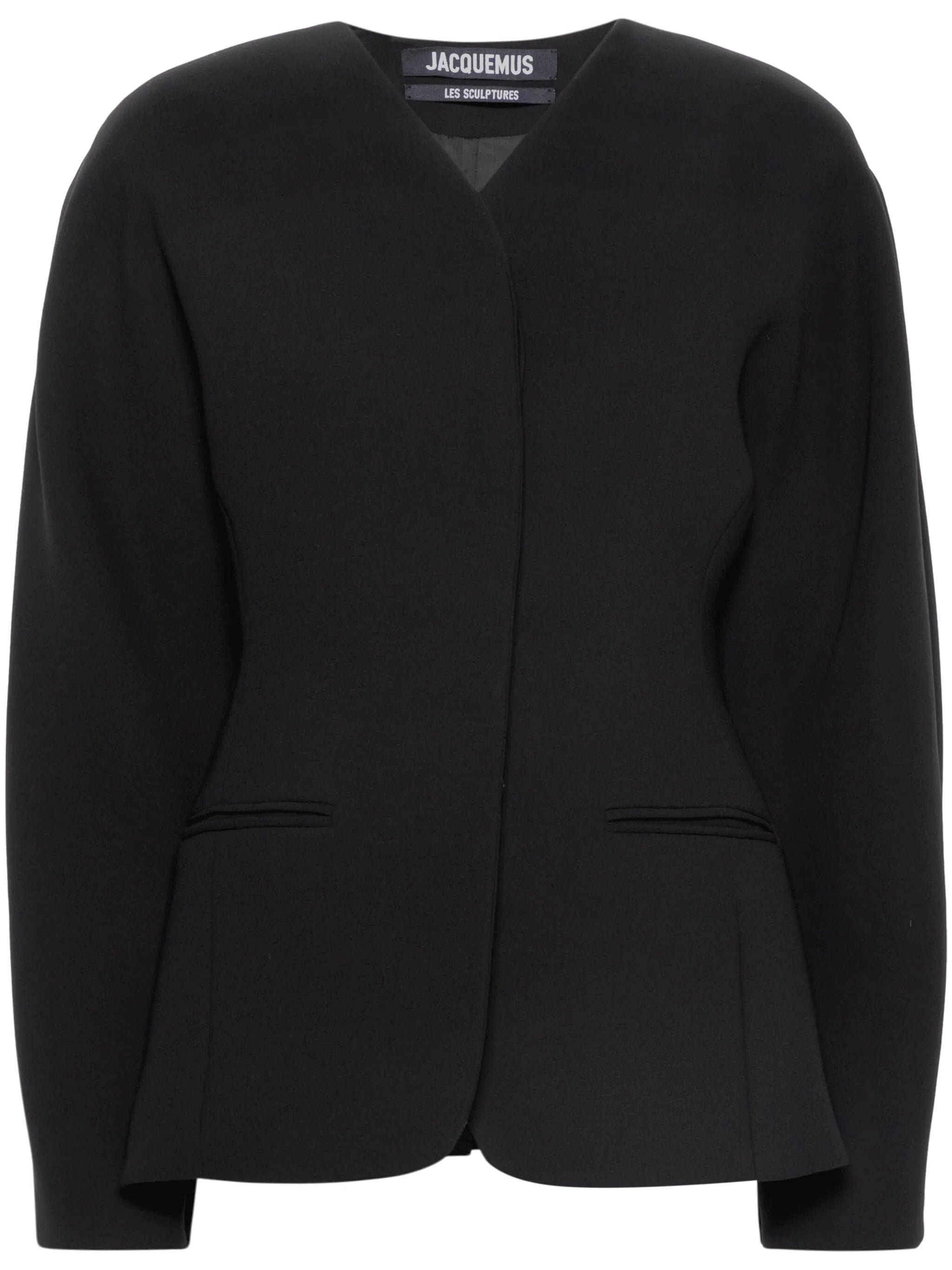 La Oval rounded shoulder jacket