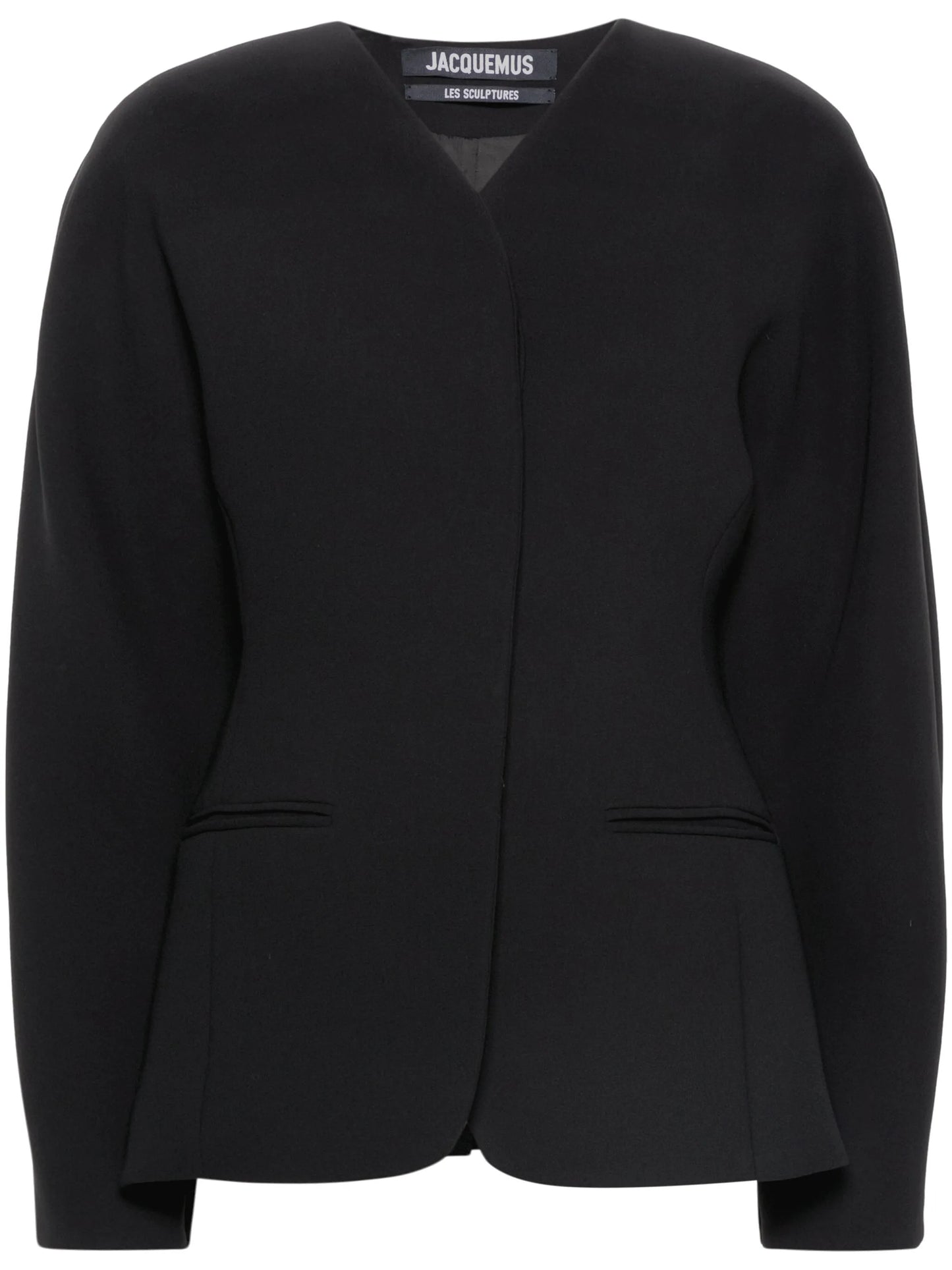 La Oval rounded shoulder jacket