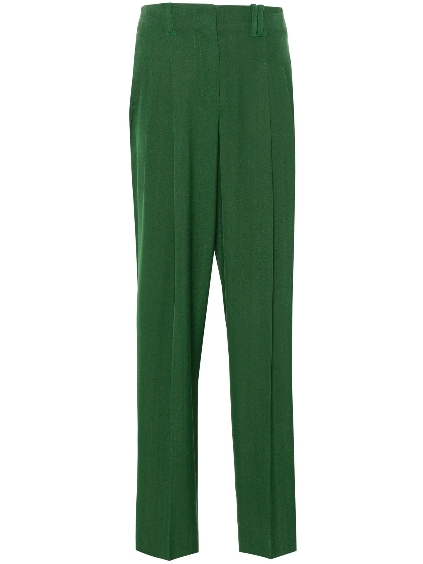 Le Titolo pleat-detail high-waist trousers