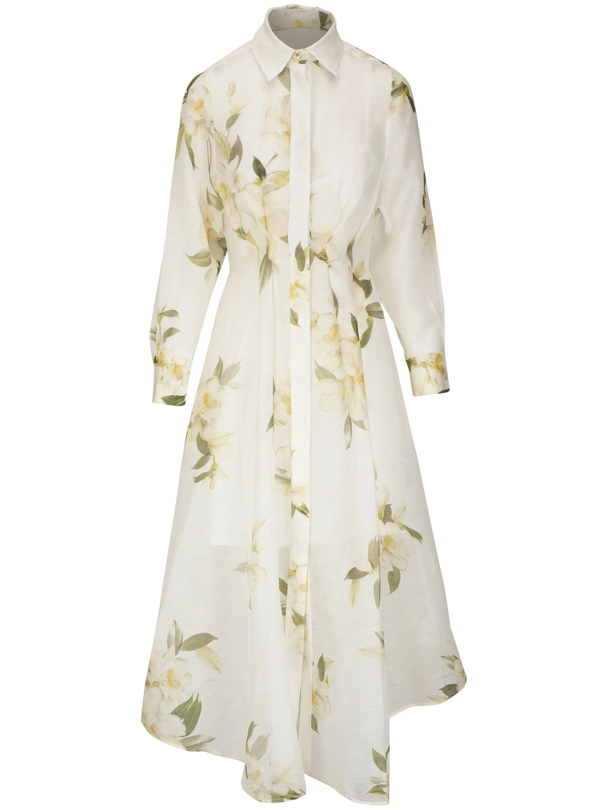 Harmony floral-print midi dress