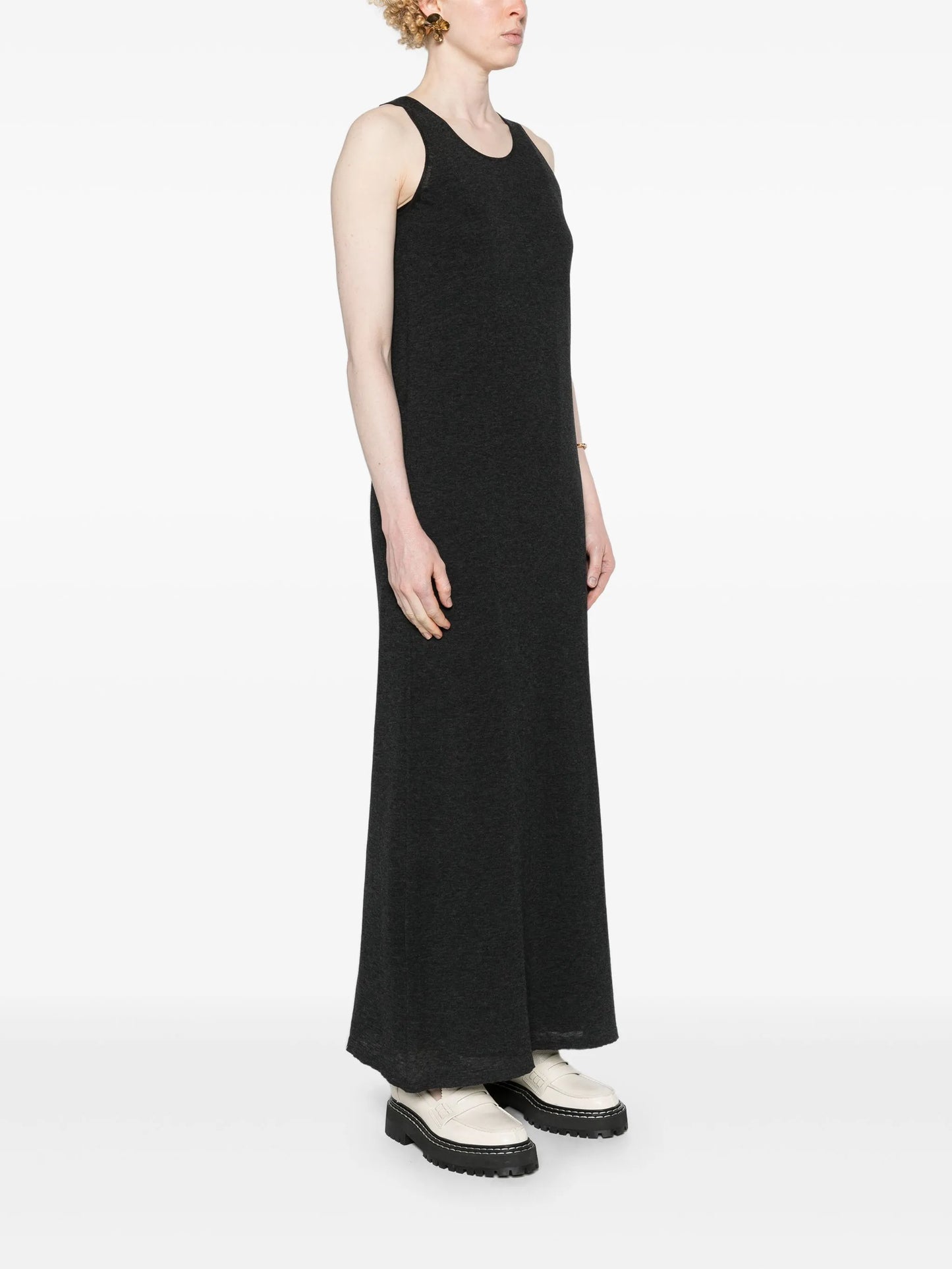 Farissa mélange maxi dress