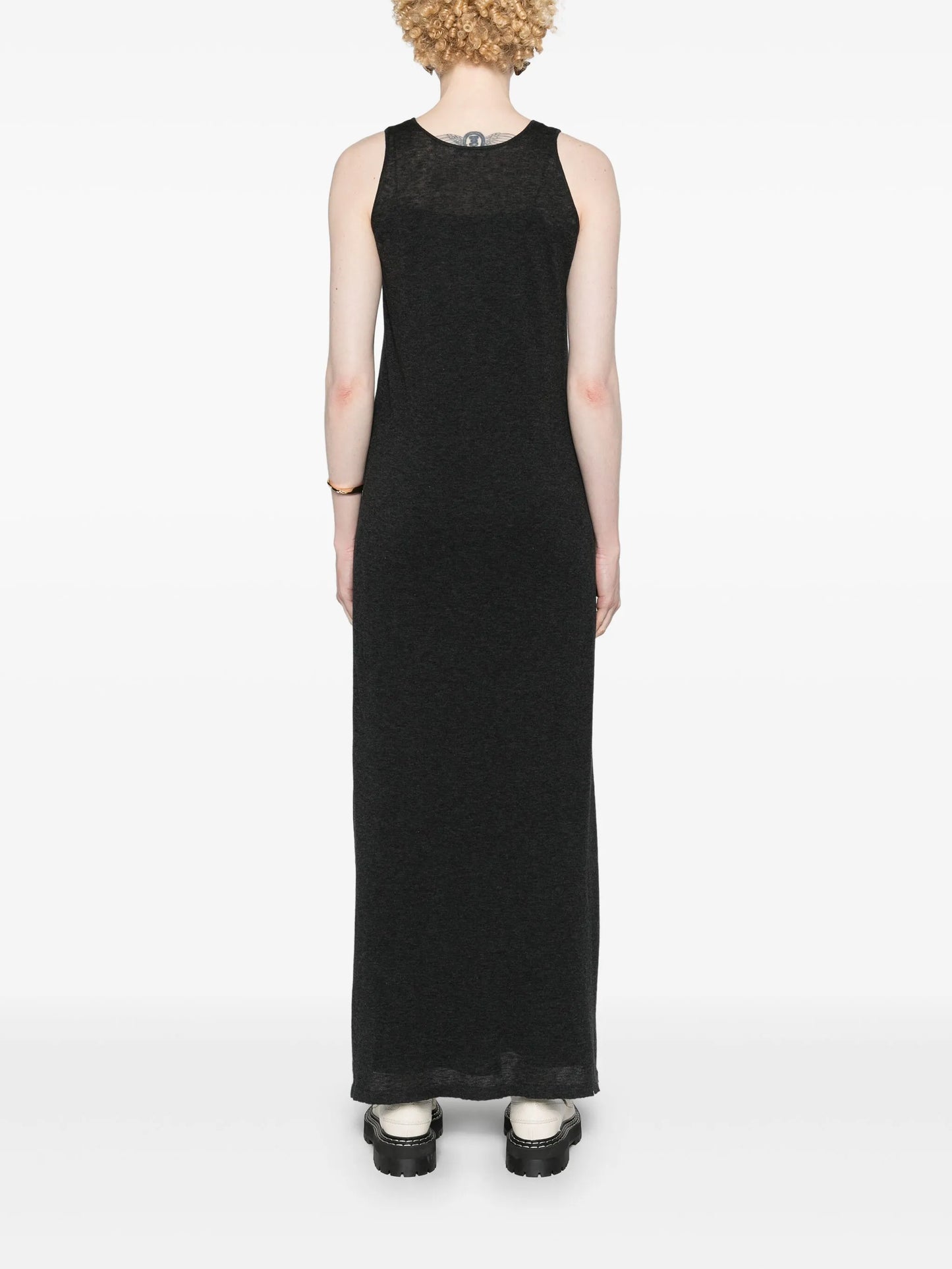 Farissa mélange maxi dress