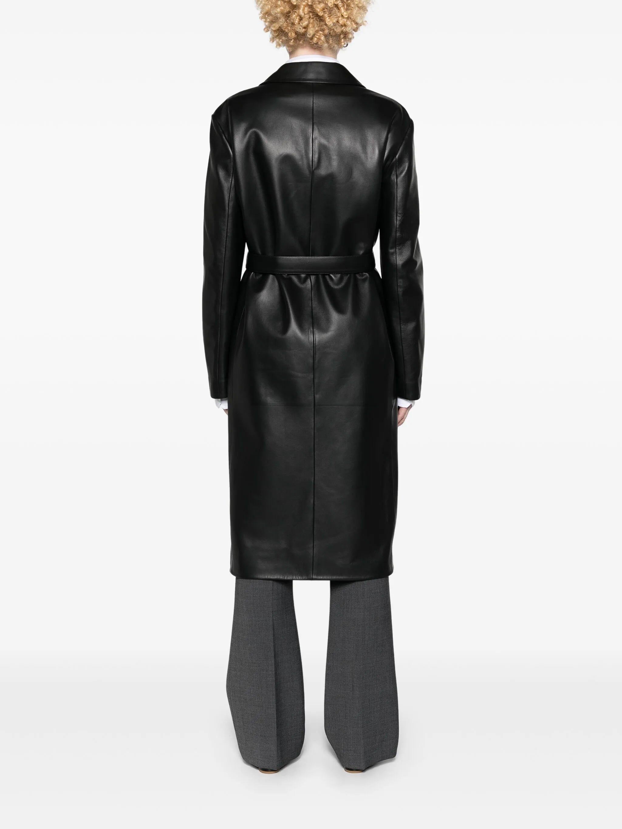Babil leather coat