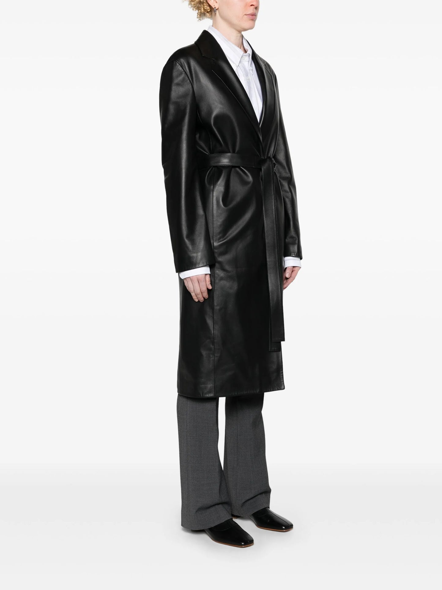 Babil leather coat