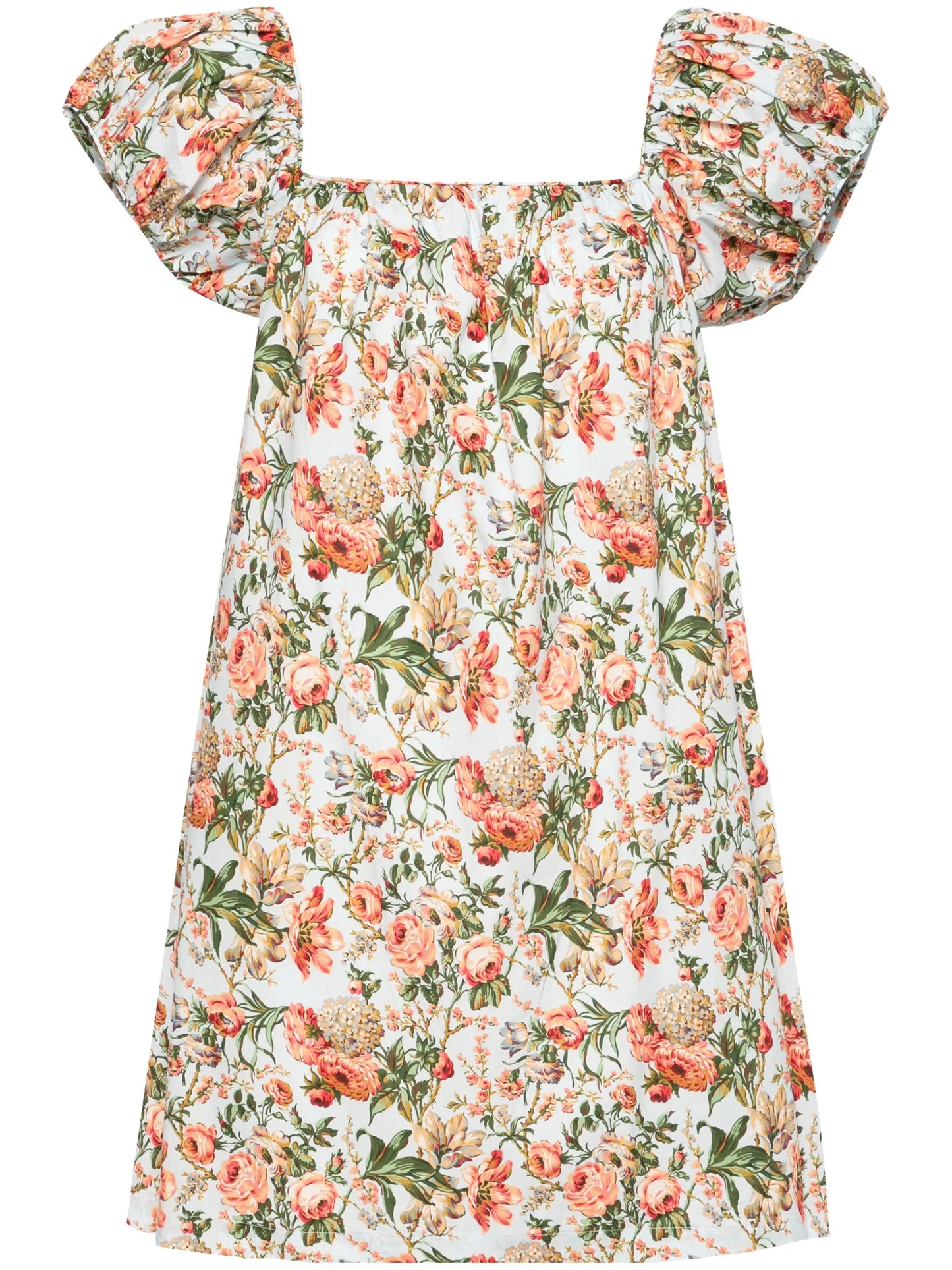 Julie floral-print minidress