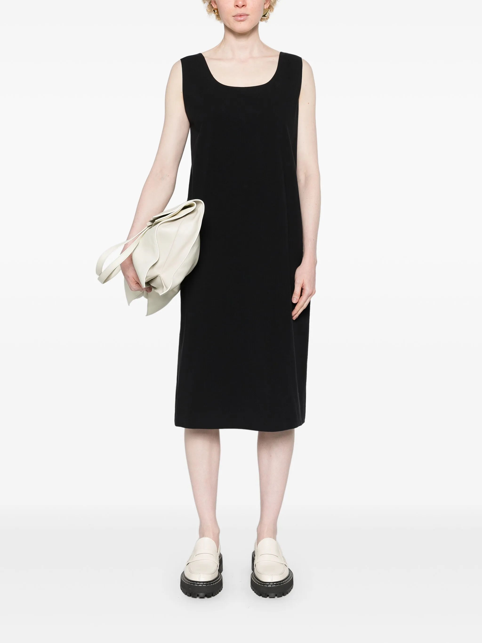 Janah cotton midi dress
