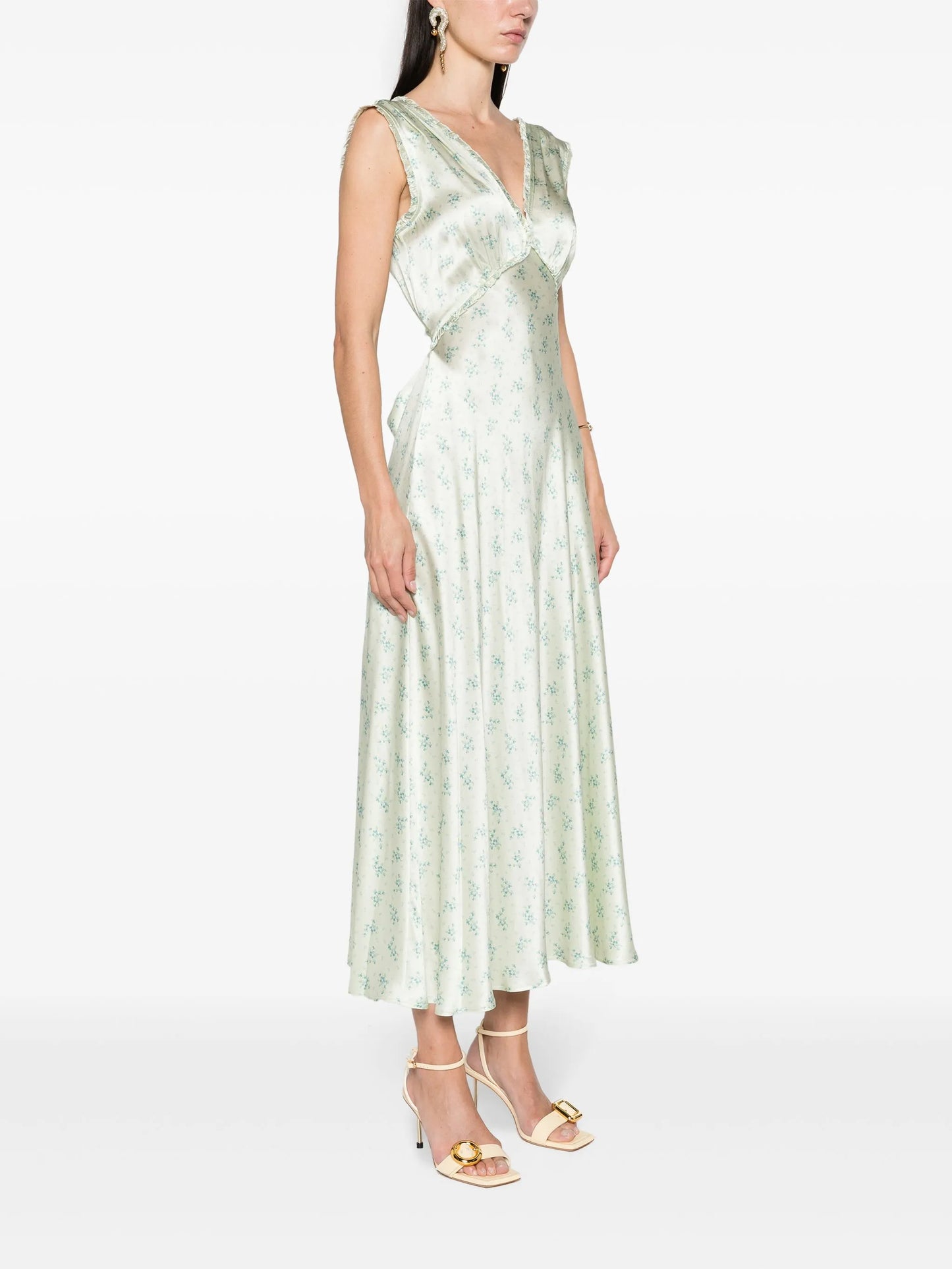 Tahlia silk maxi dress