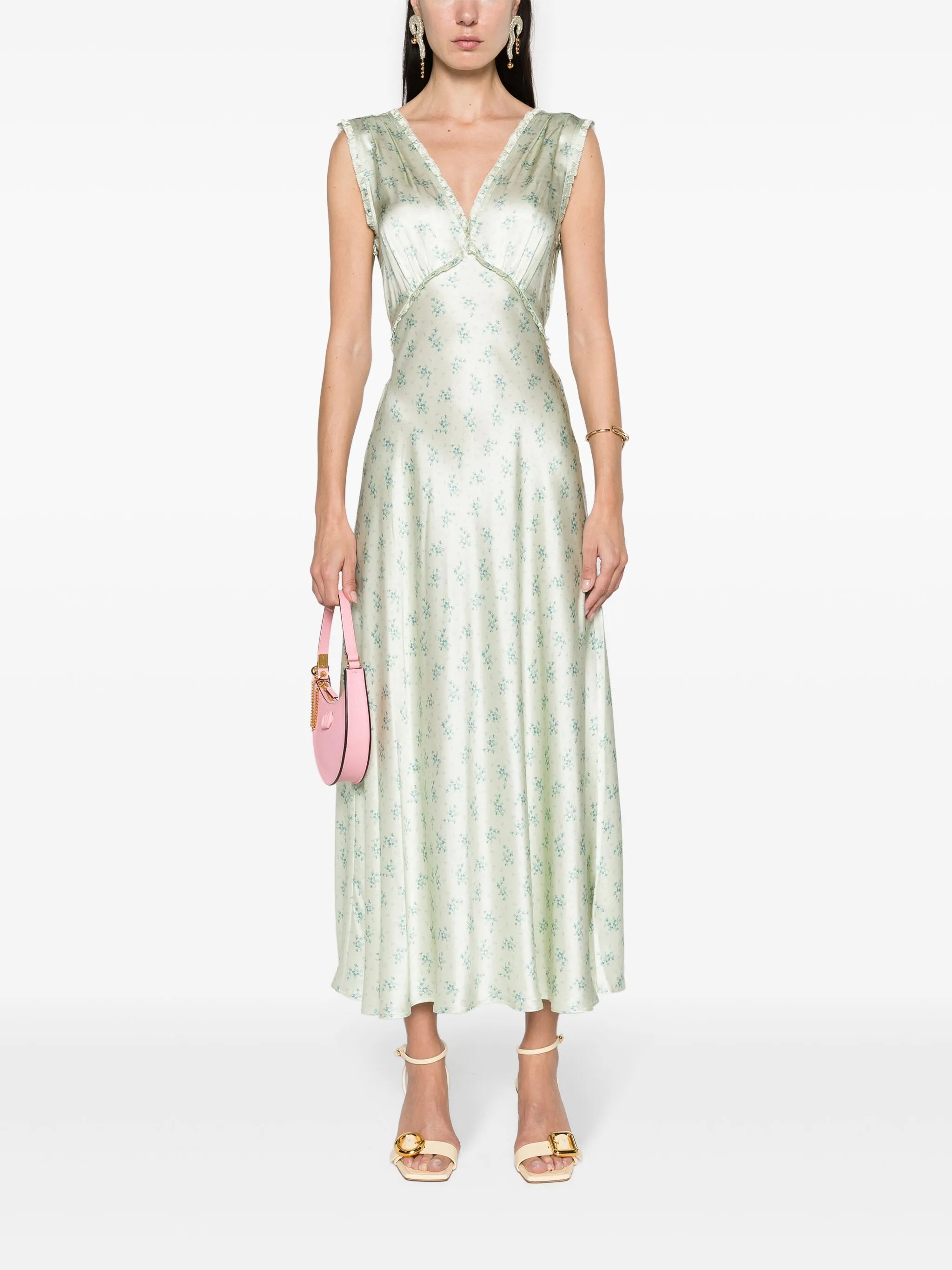 Tahlia silk maxi dress