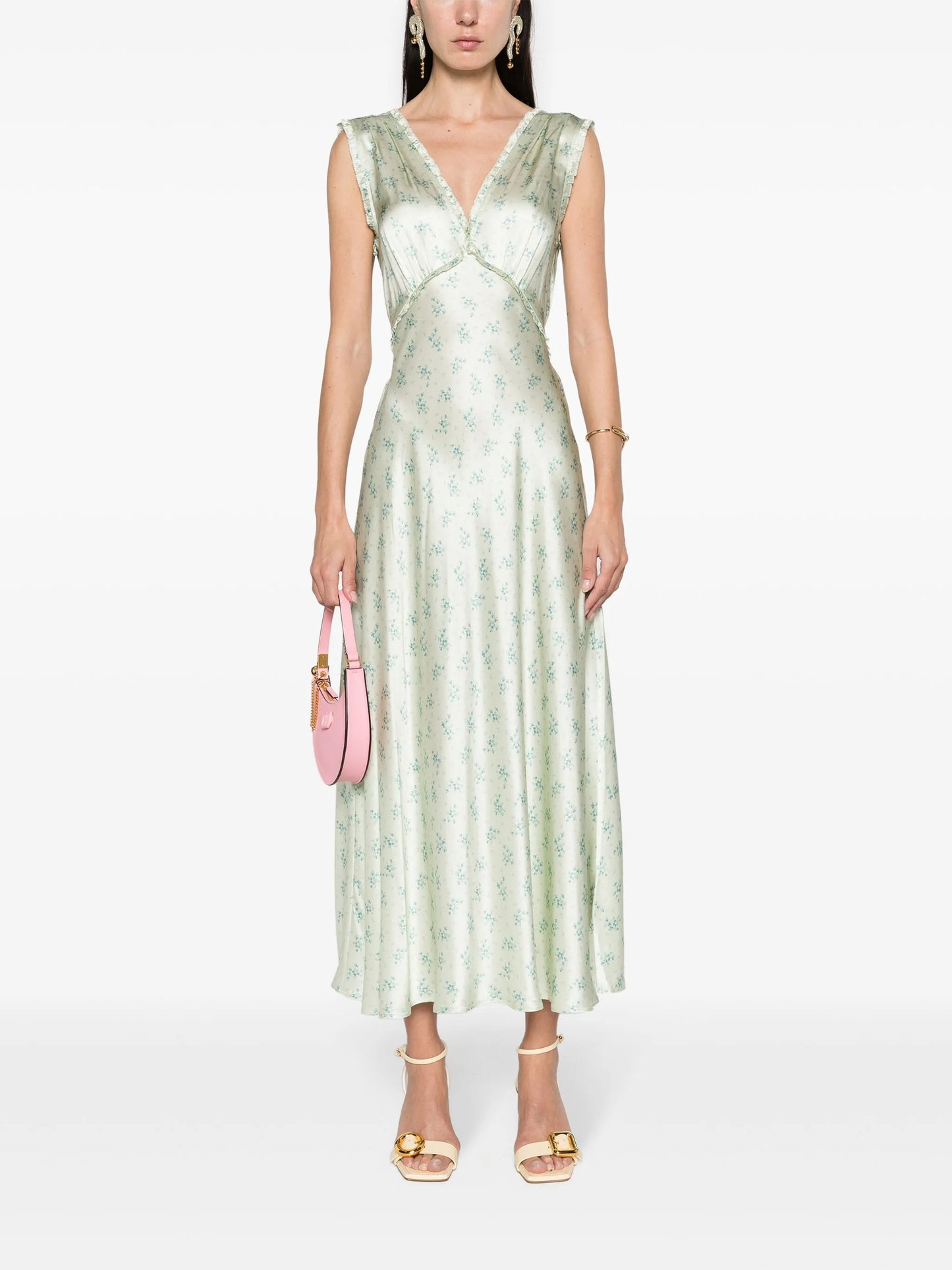 Tahlia silk maxi dress