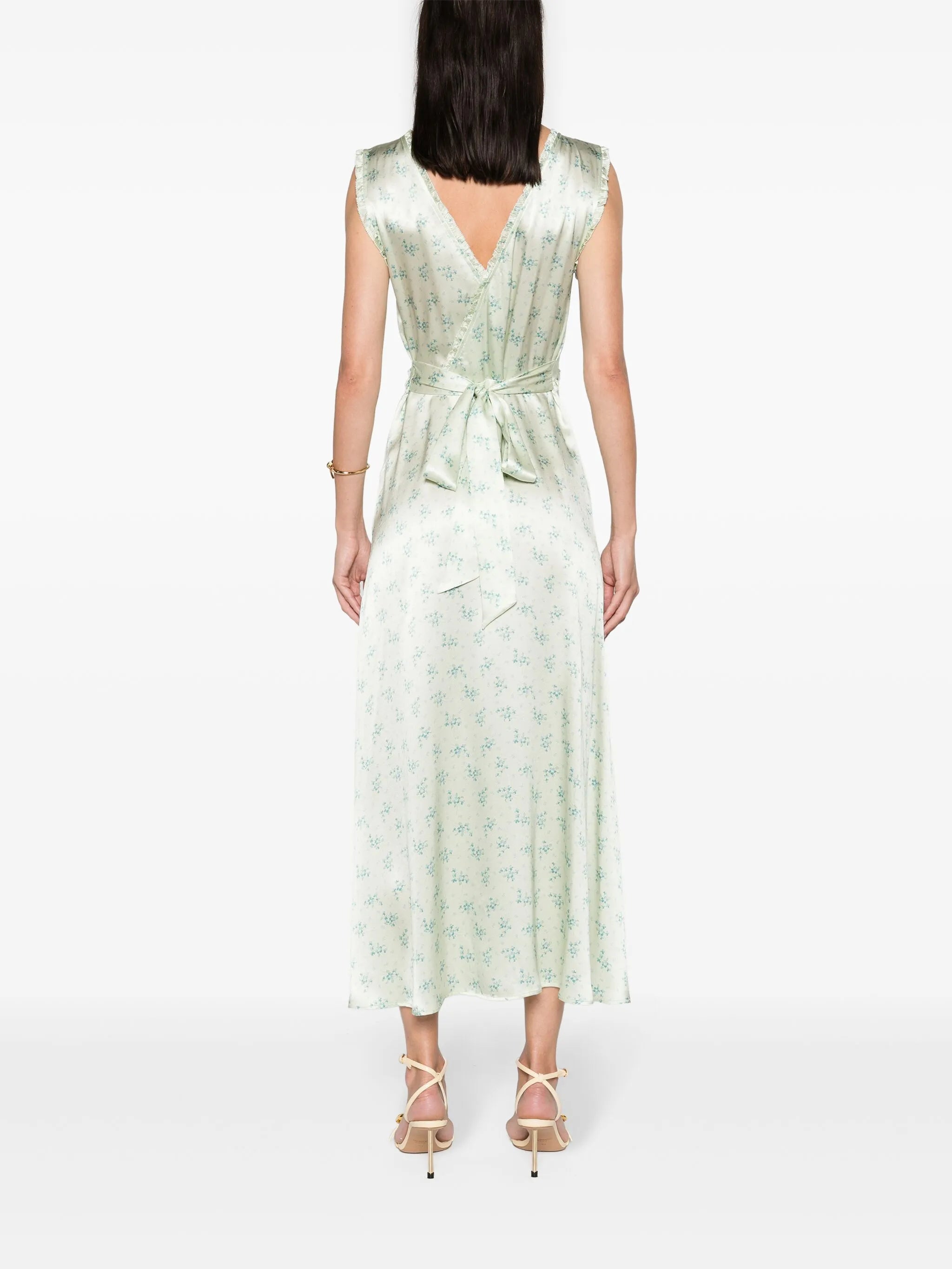 Tahlia silk maxi dress