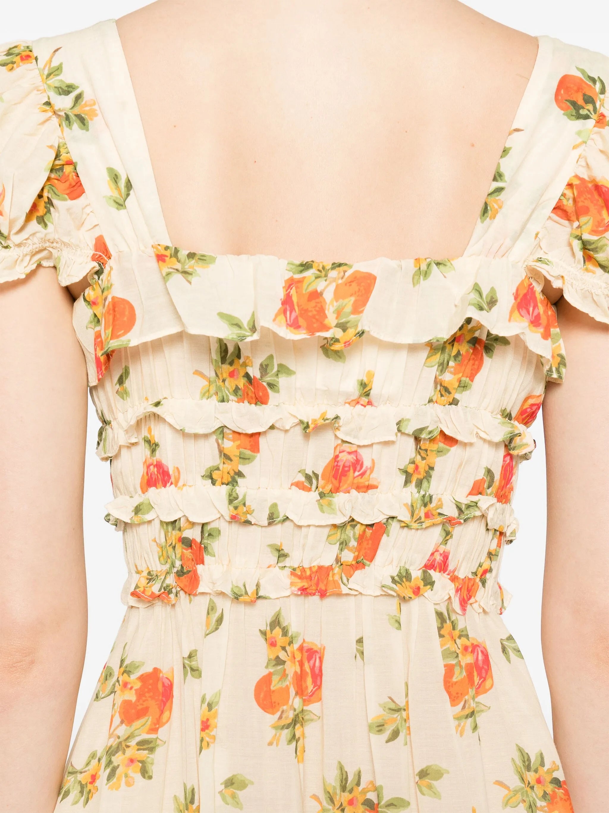 Clarinet floral-print midi dress