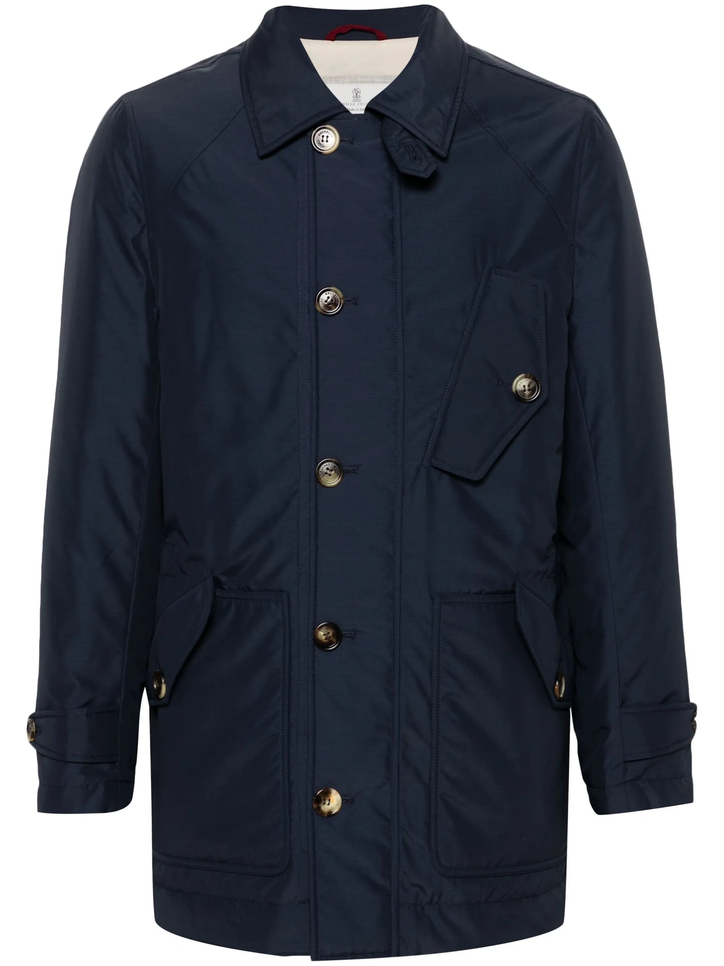 single-breasted padded jacket