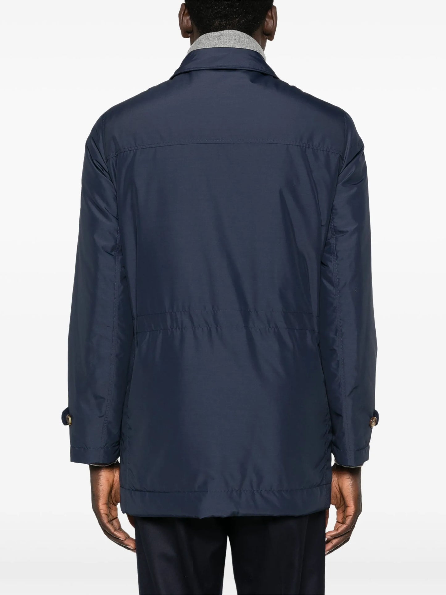 single-breasted padded jacket