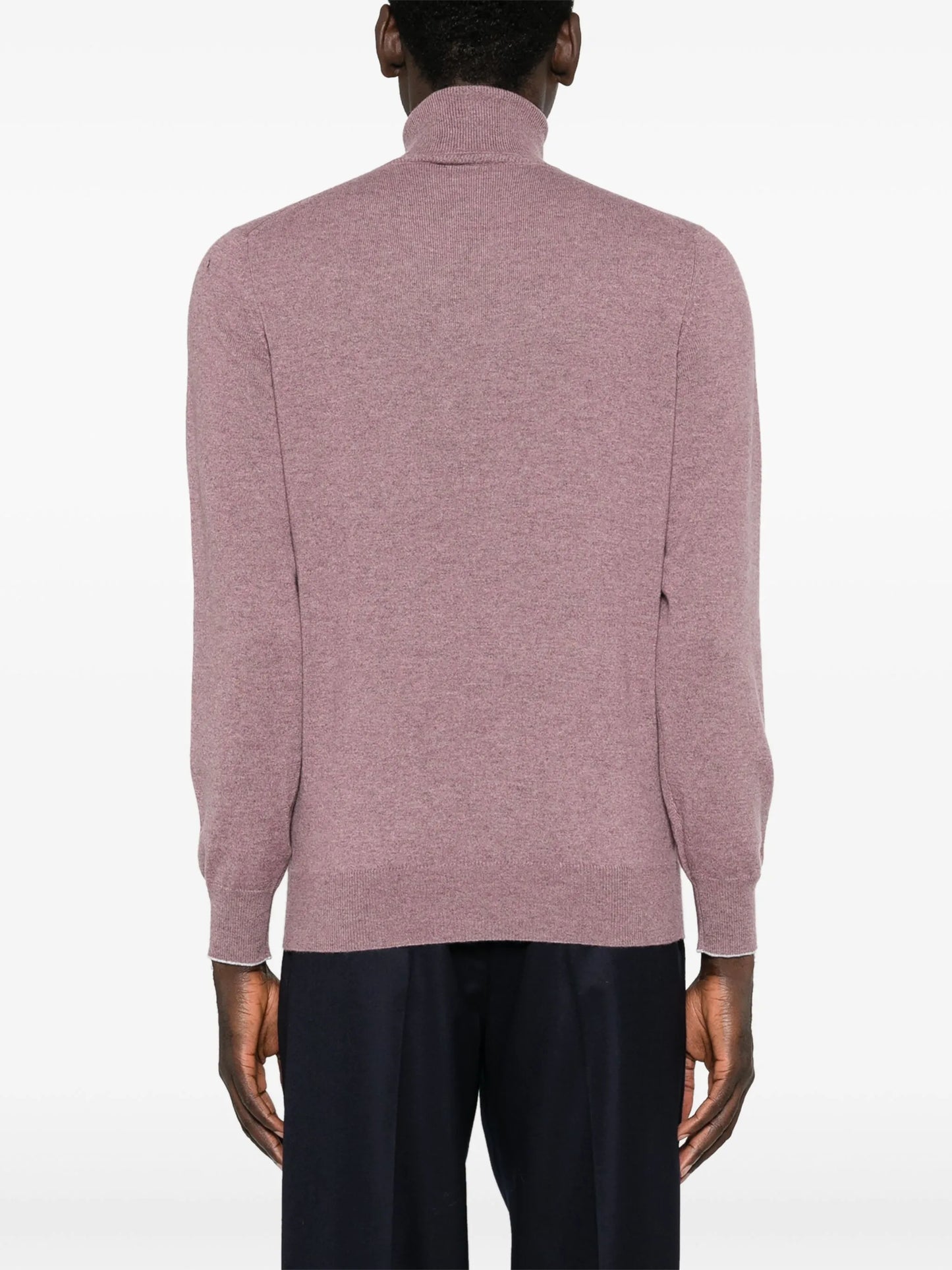 roll-neck cashmere jumper
