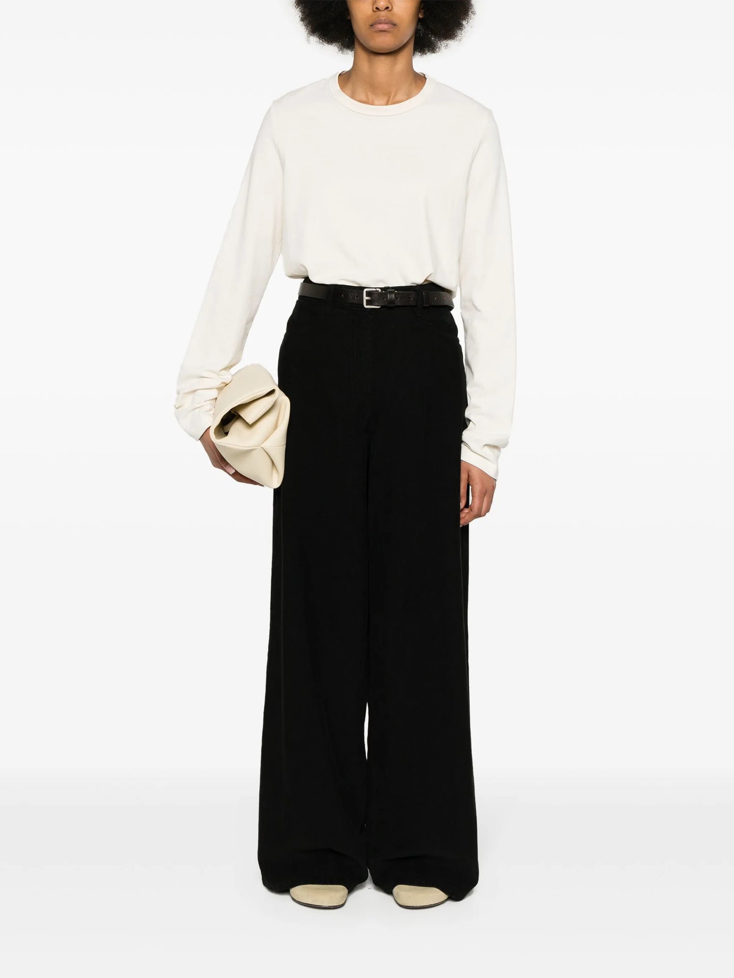 Chan wide-leg trousers