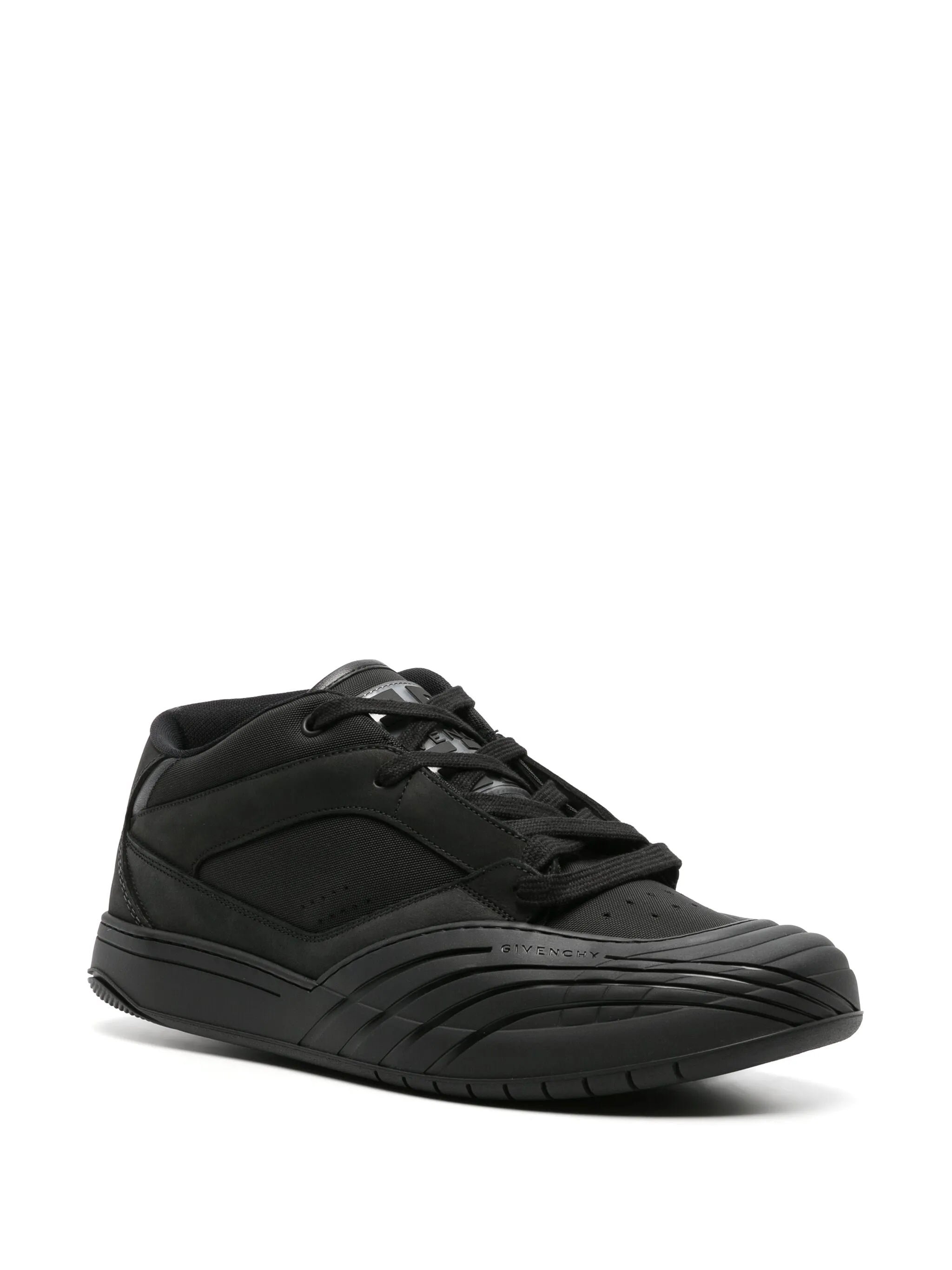 4G-appliqué tonal sneakers