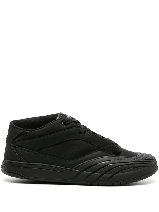4G-appliqué tonal sneakers