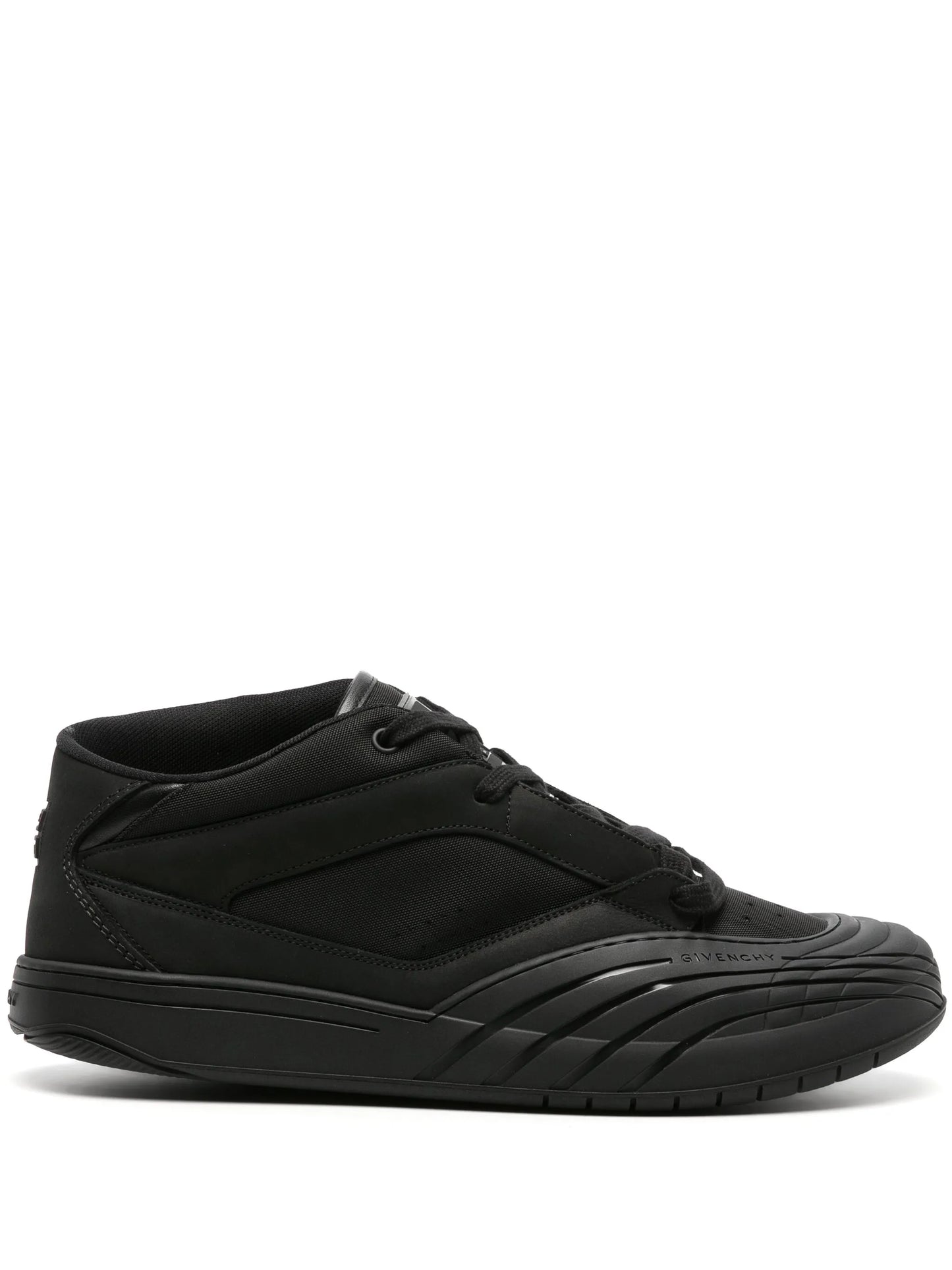 4G-appliqué tonal sneakers