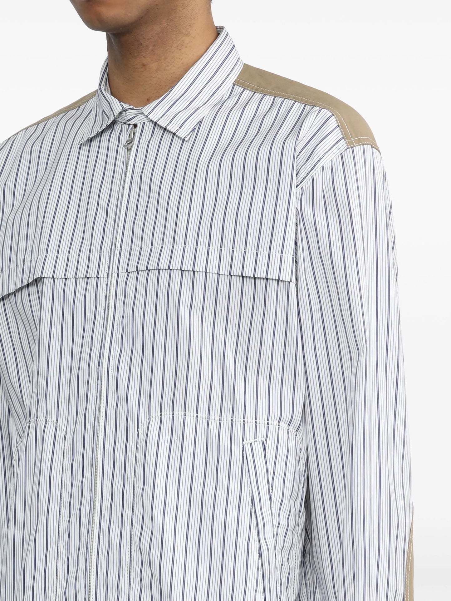 striped cotton shirt