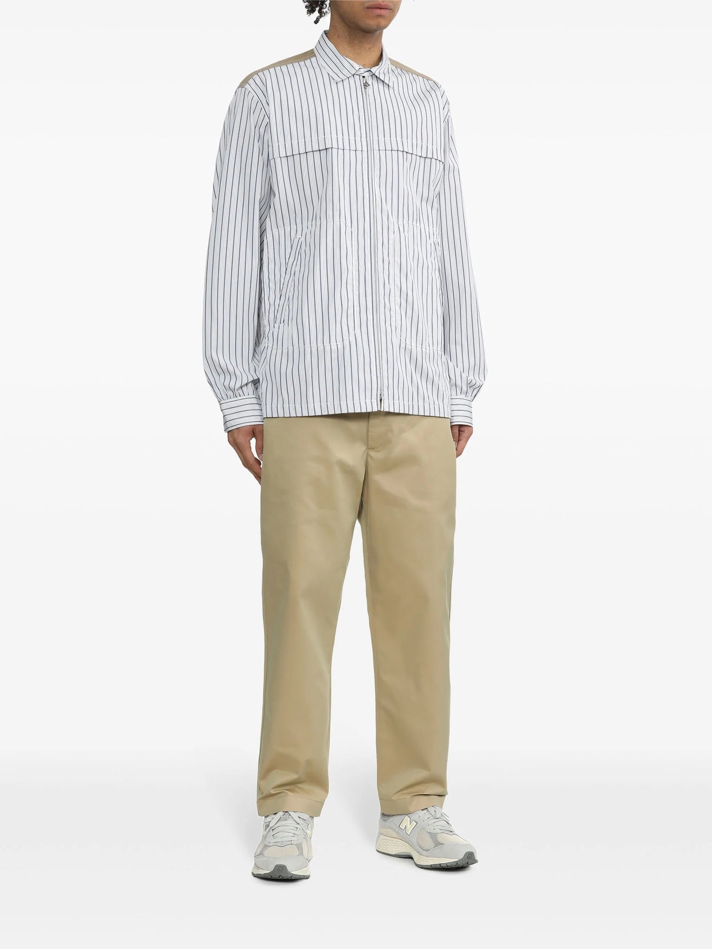 striped cotton shirt