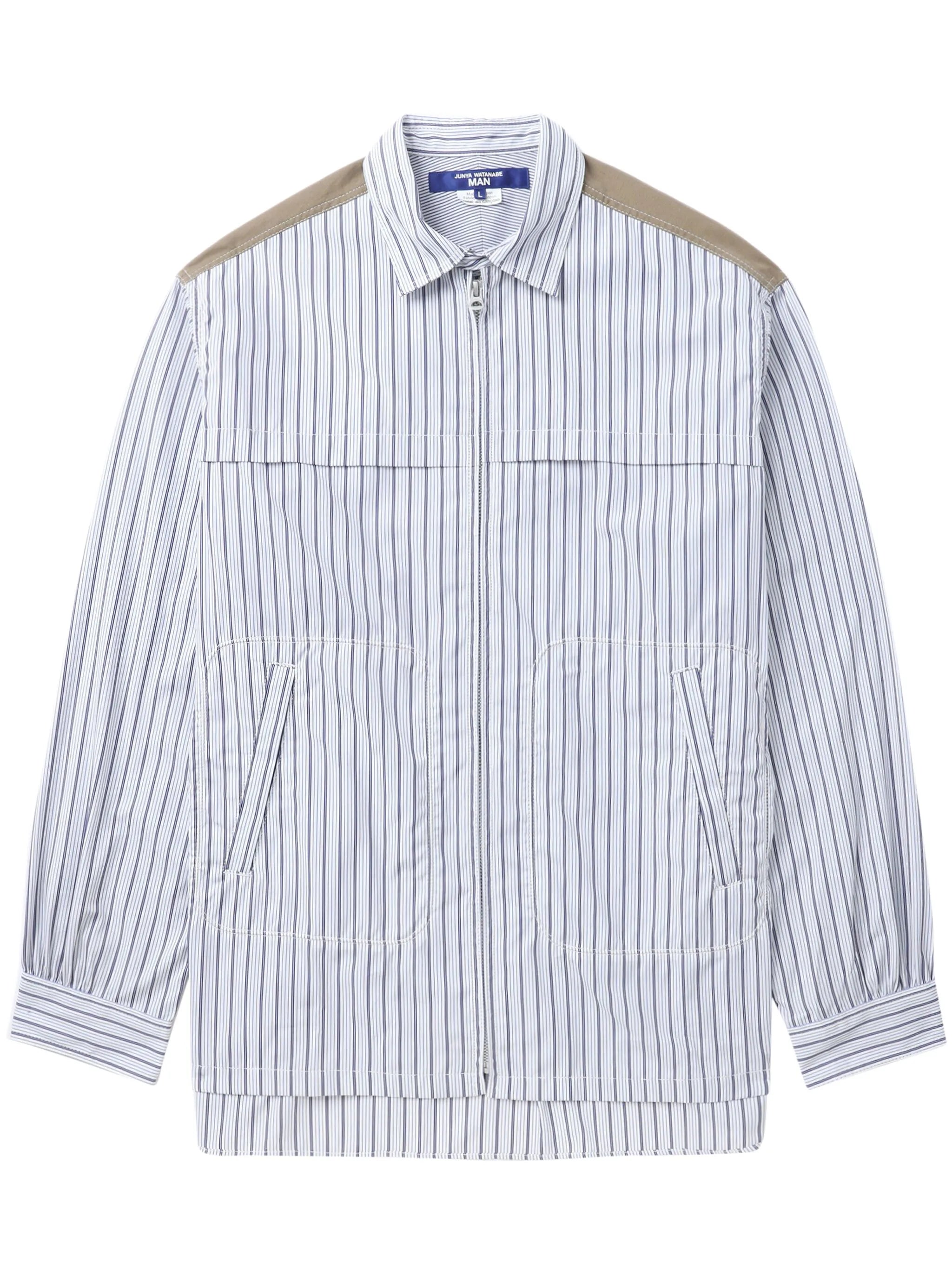 striped cotton shirt