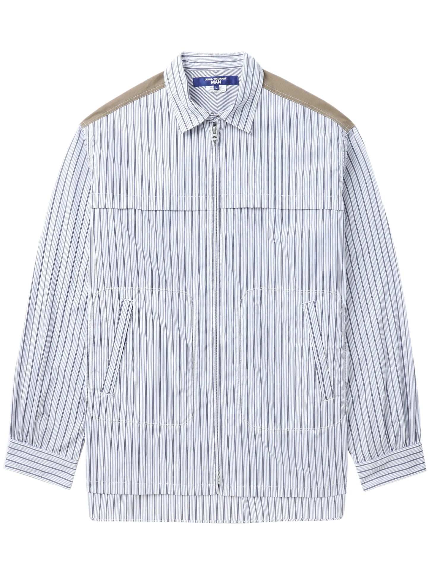 striped cotton shirt