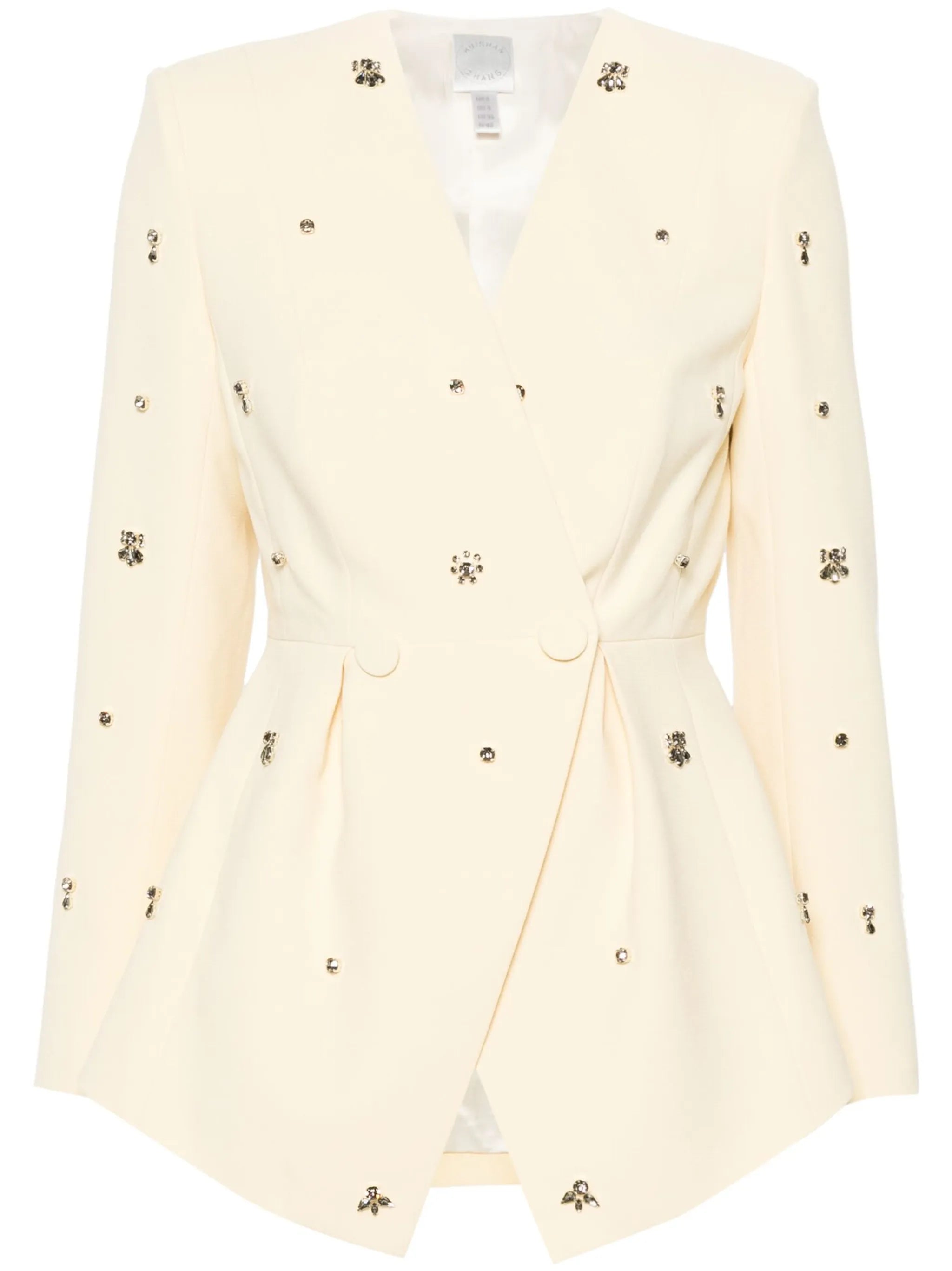 Milo crystal-embellished crepe blazer