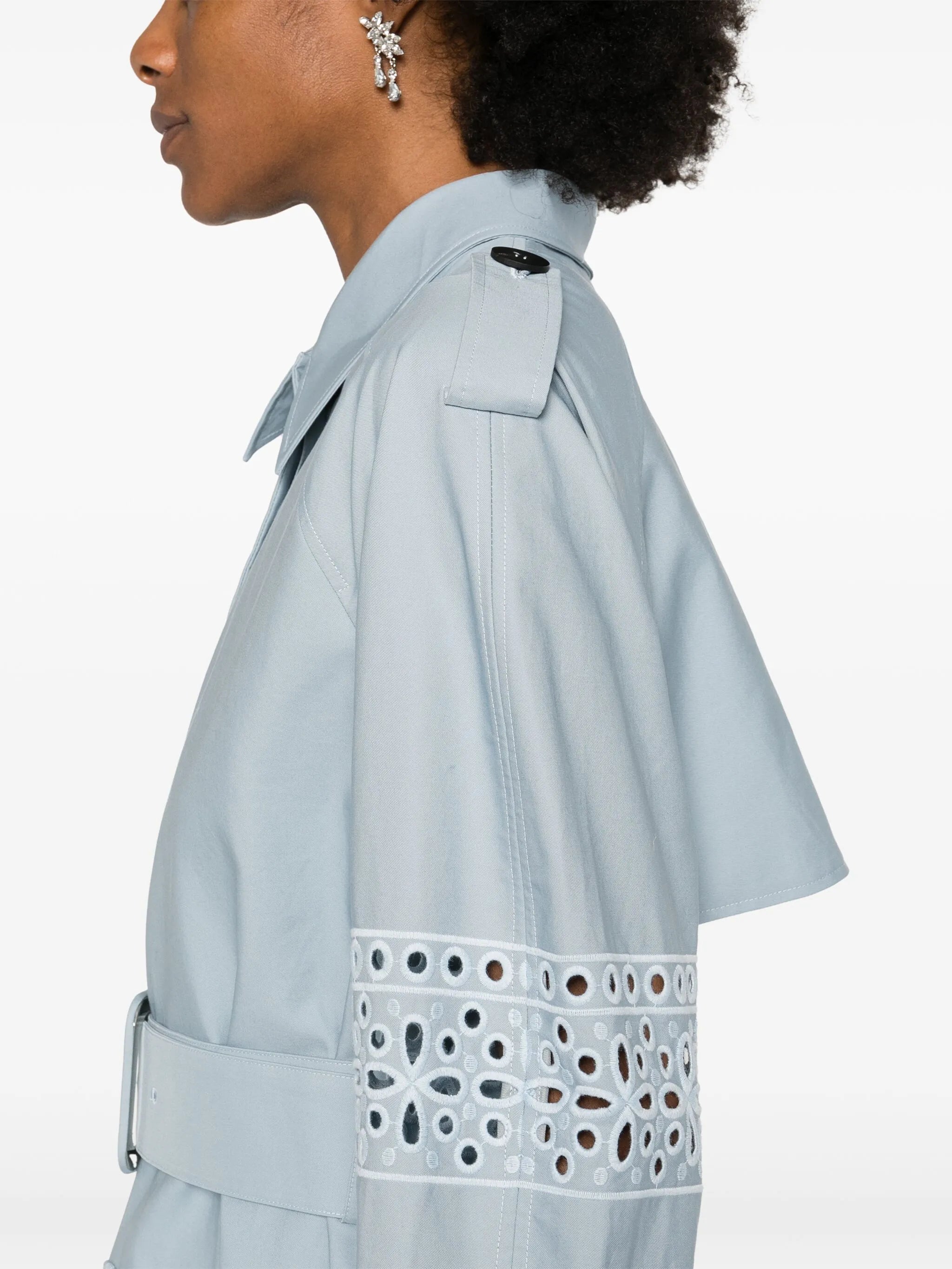 Mack cotton trench coat