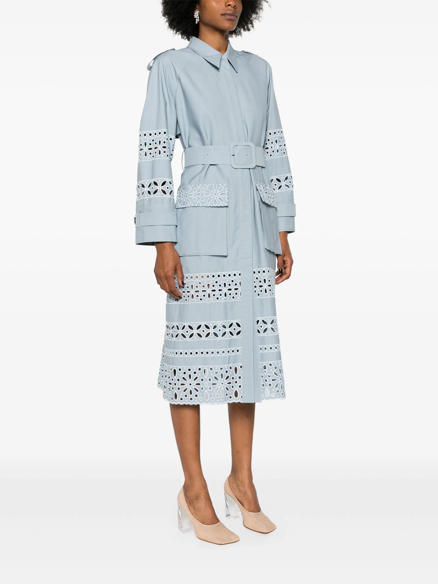 Mack cotton trench coat