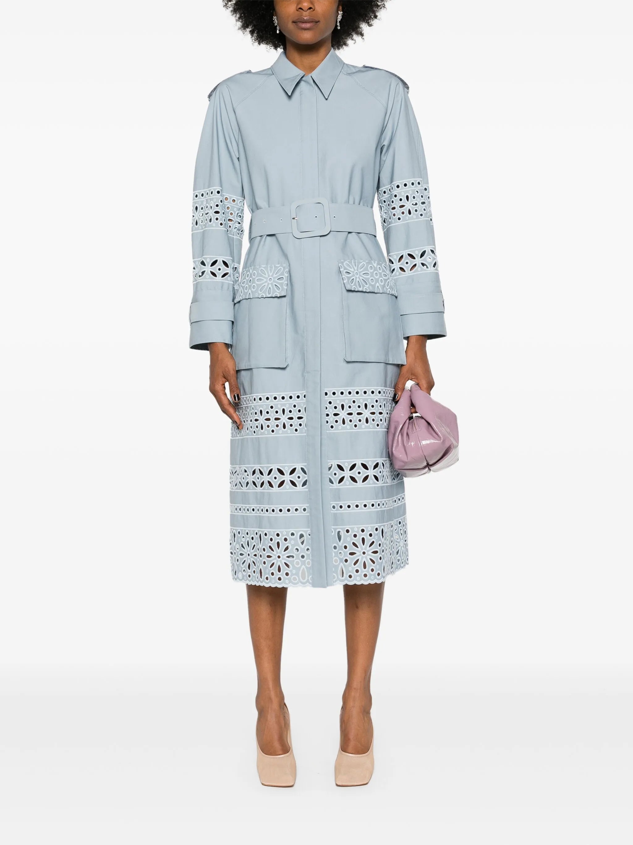 Mack cotton trench coat