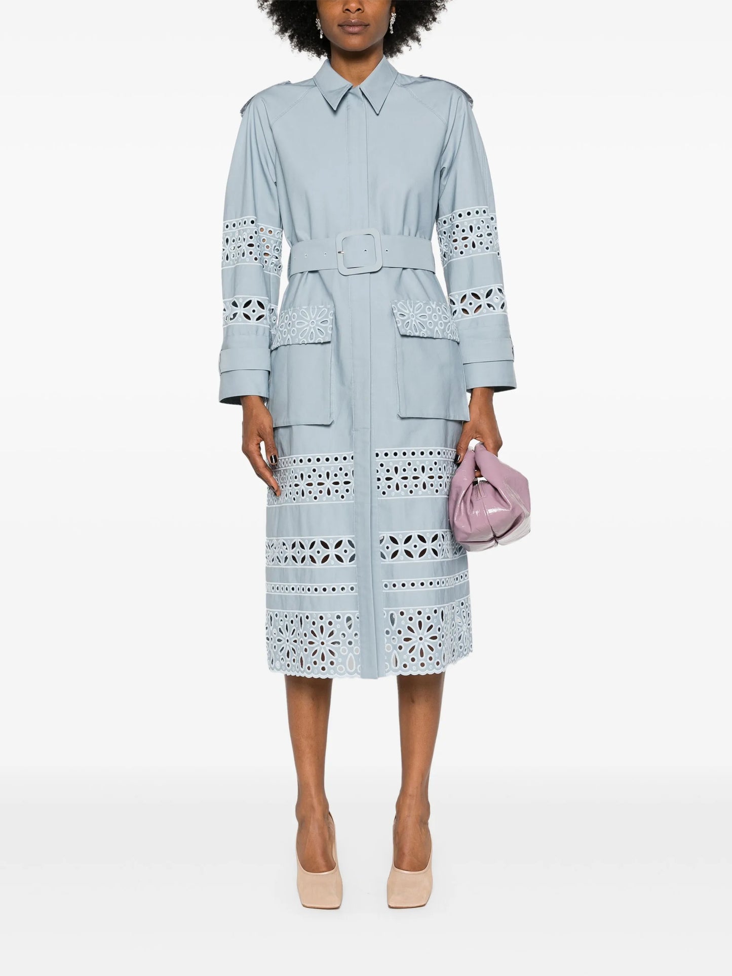 Mack cotton trench coat