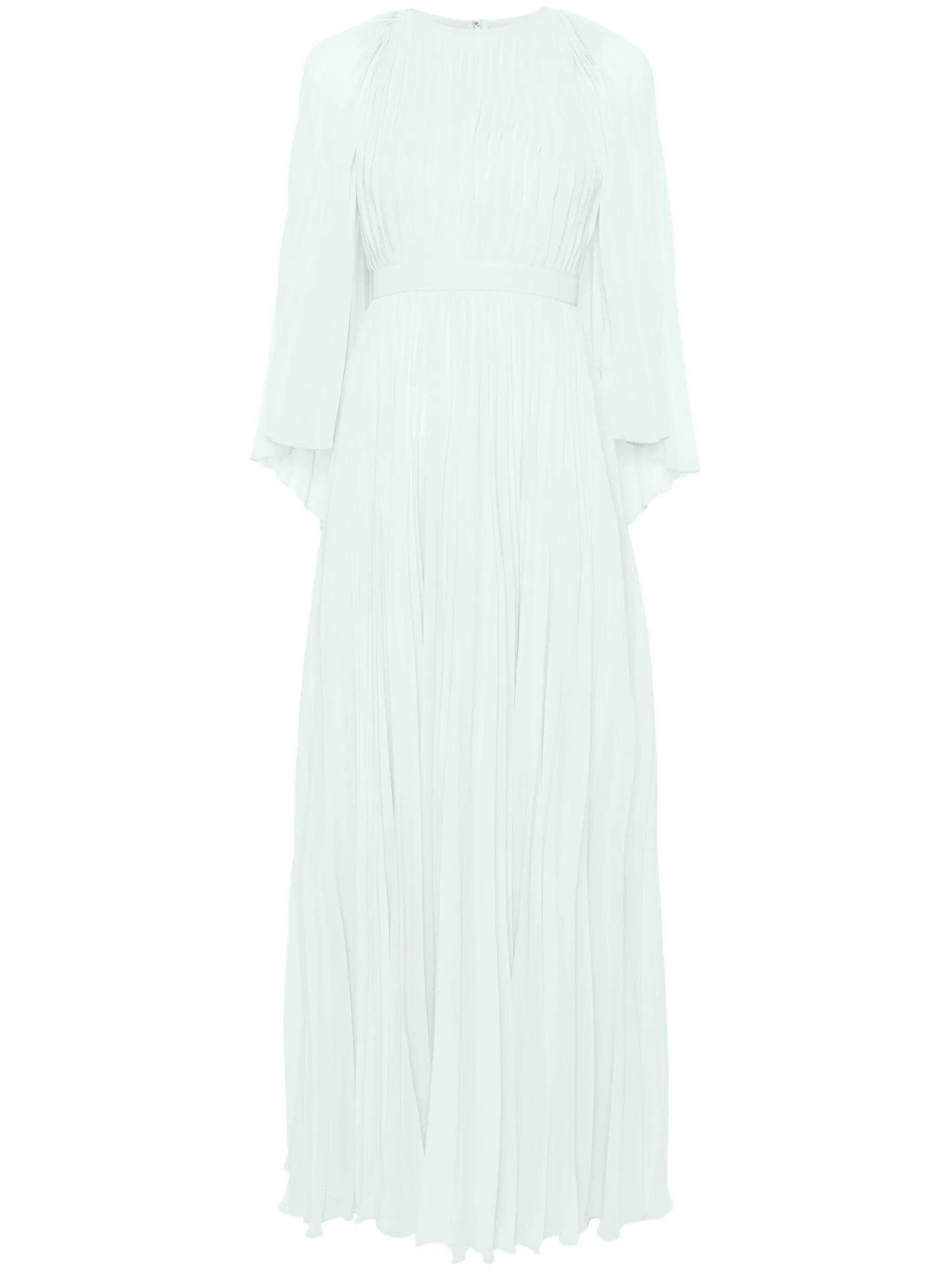 Miley pleated gown