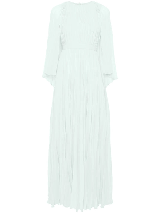 Miley pleated gown