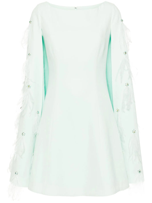 Kaley crepe mini dress