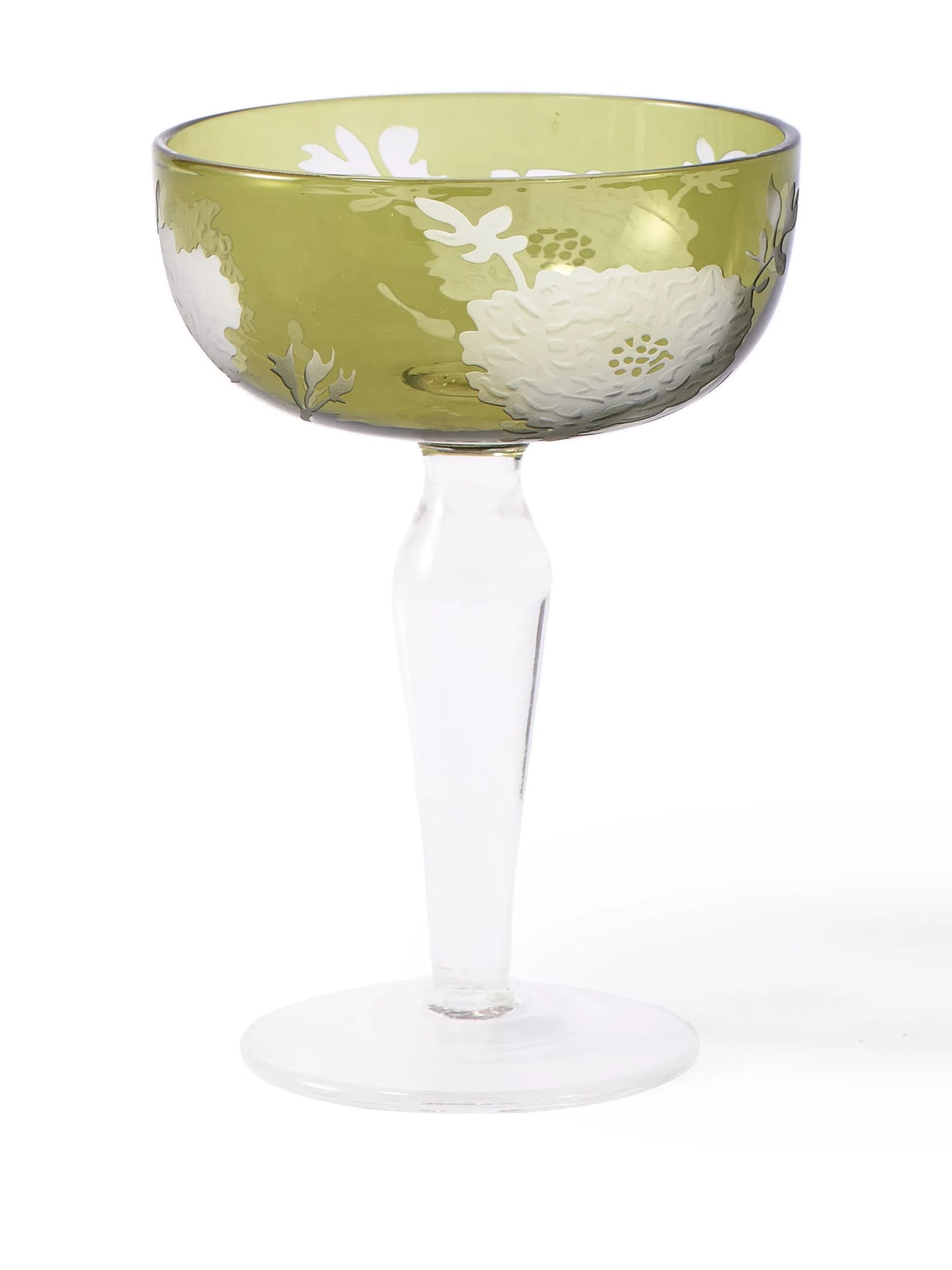 Peony Coupe glasses (set of six)