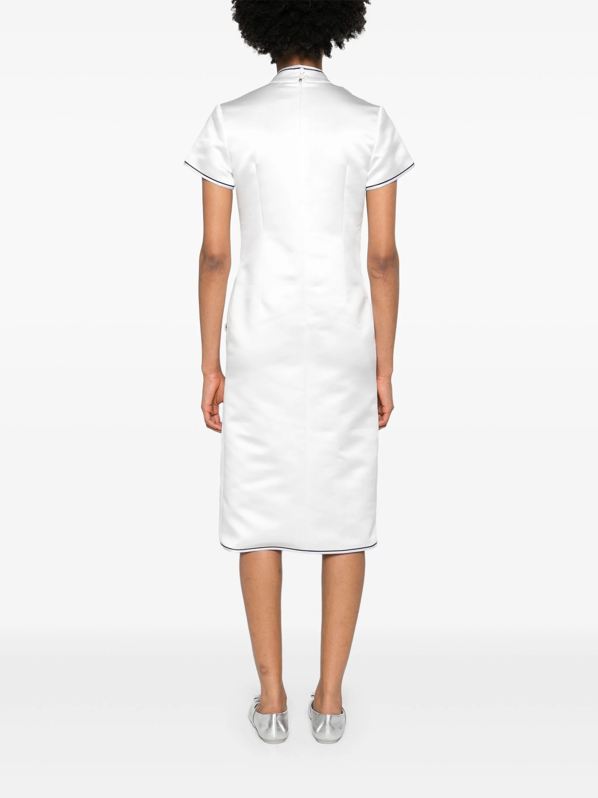 Manon silk midi dress