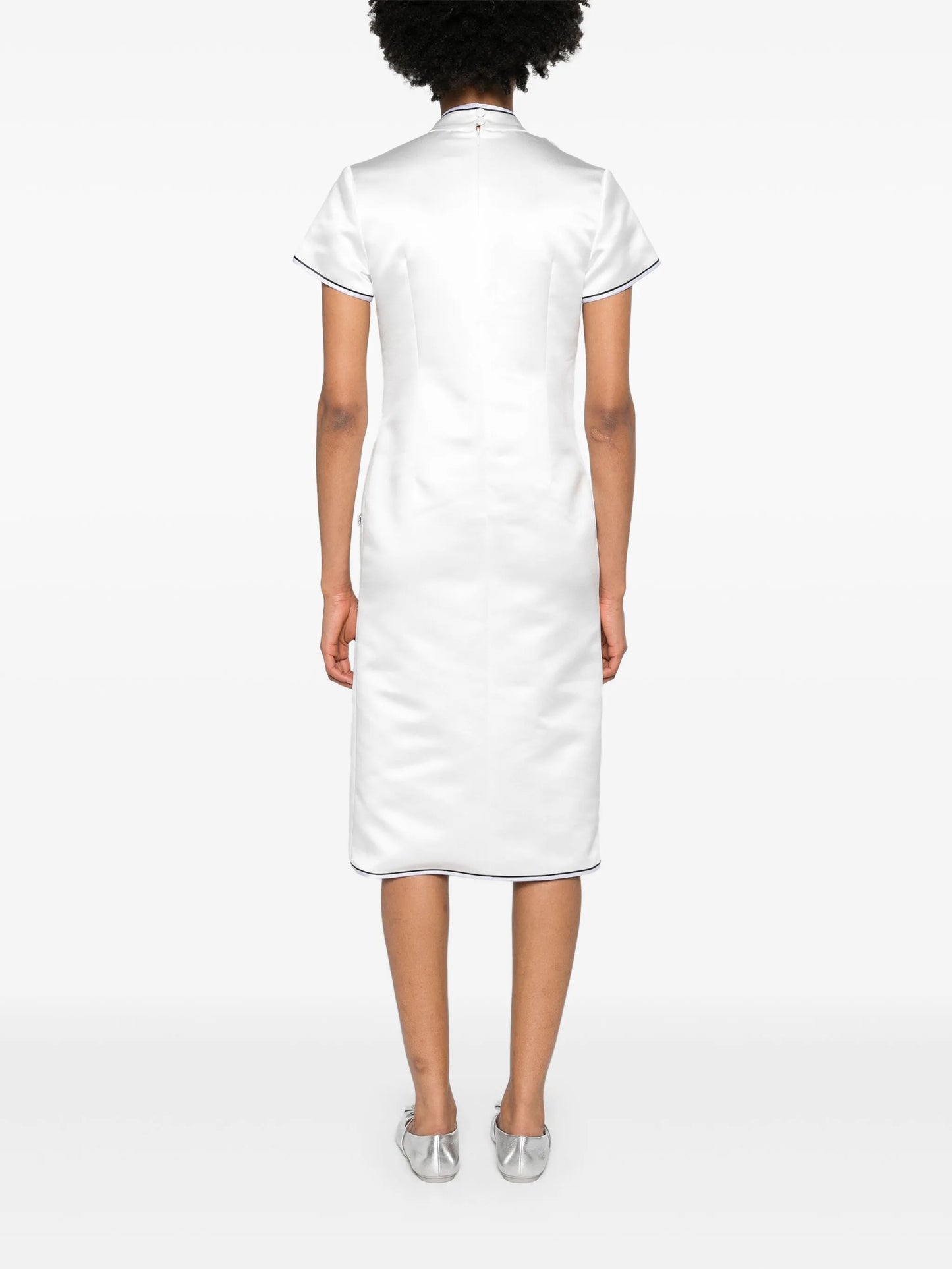 Manon silk midi dress