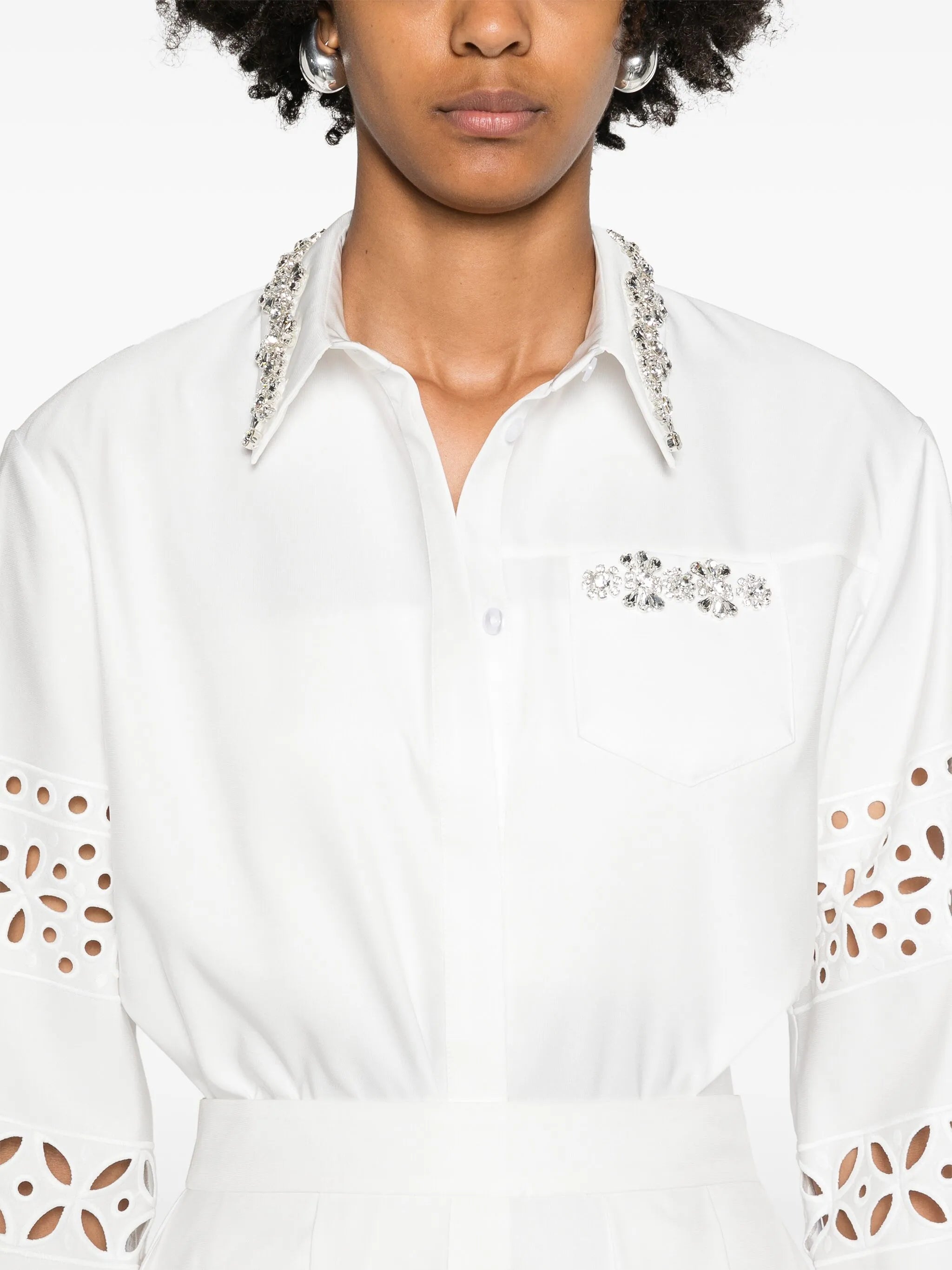 Logan classic-collar shirt