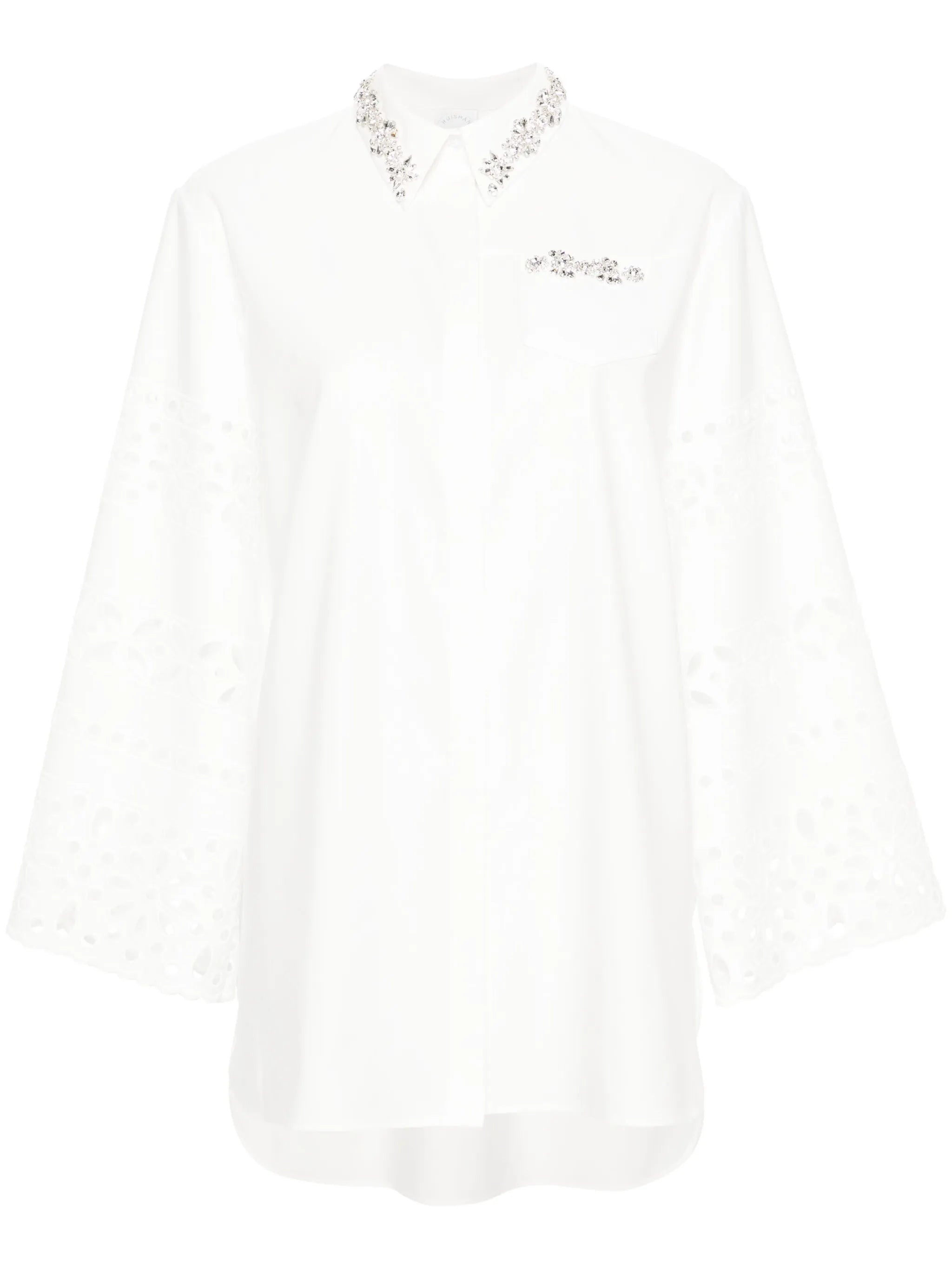 Logan classic-collar shirt