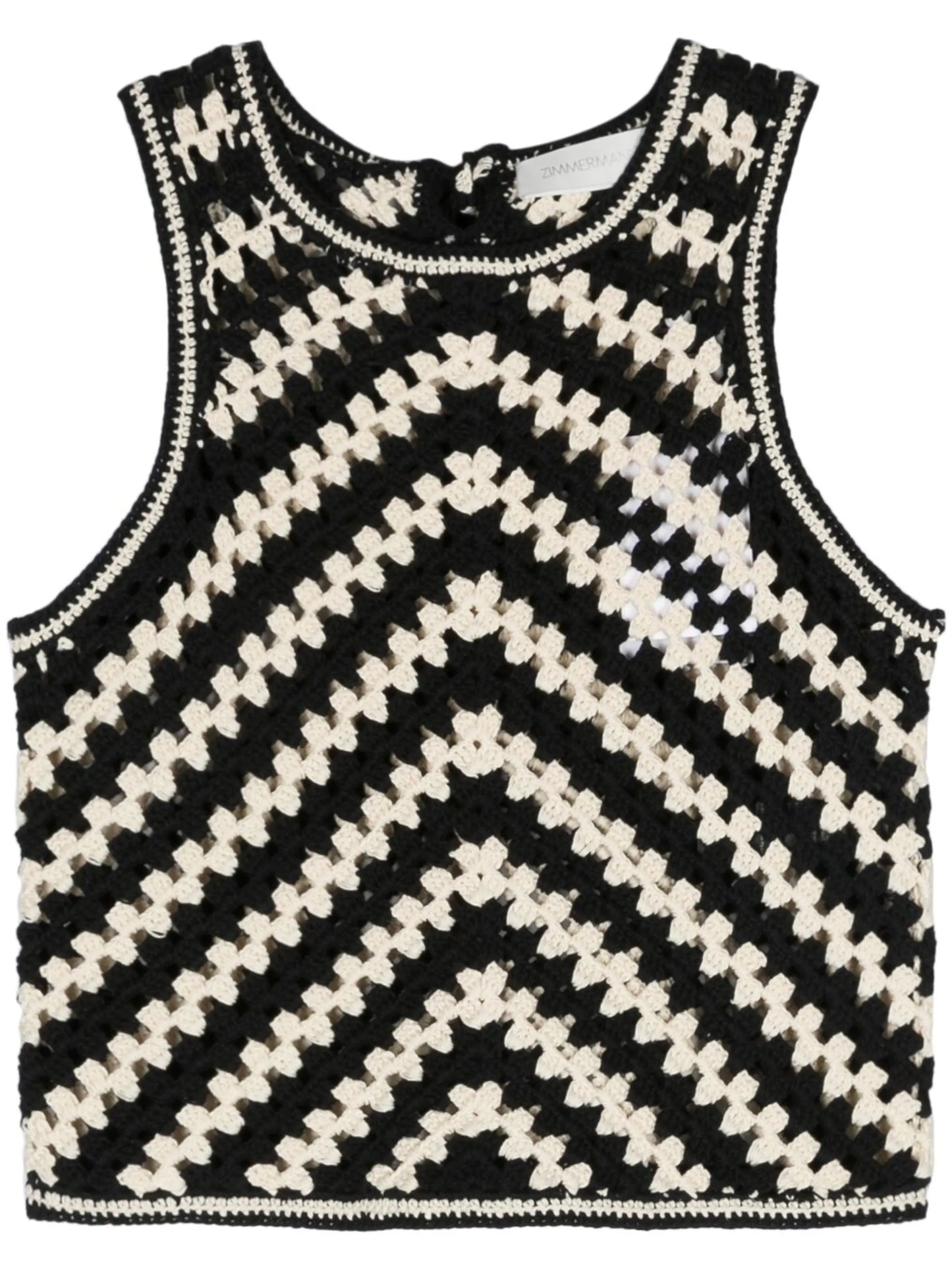 Halliday crochet tank top