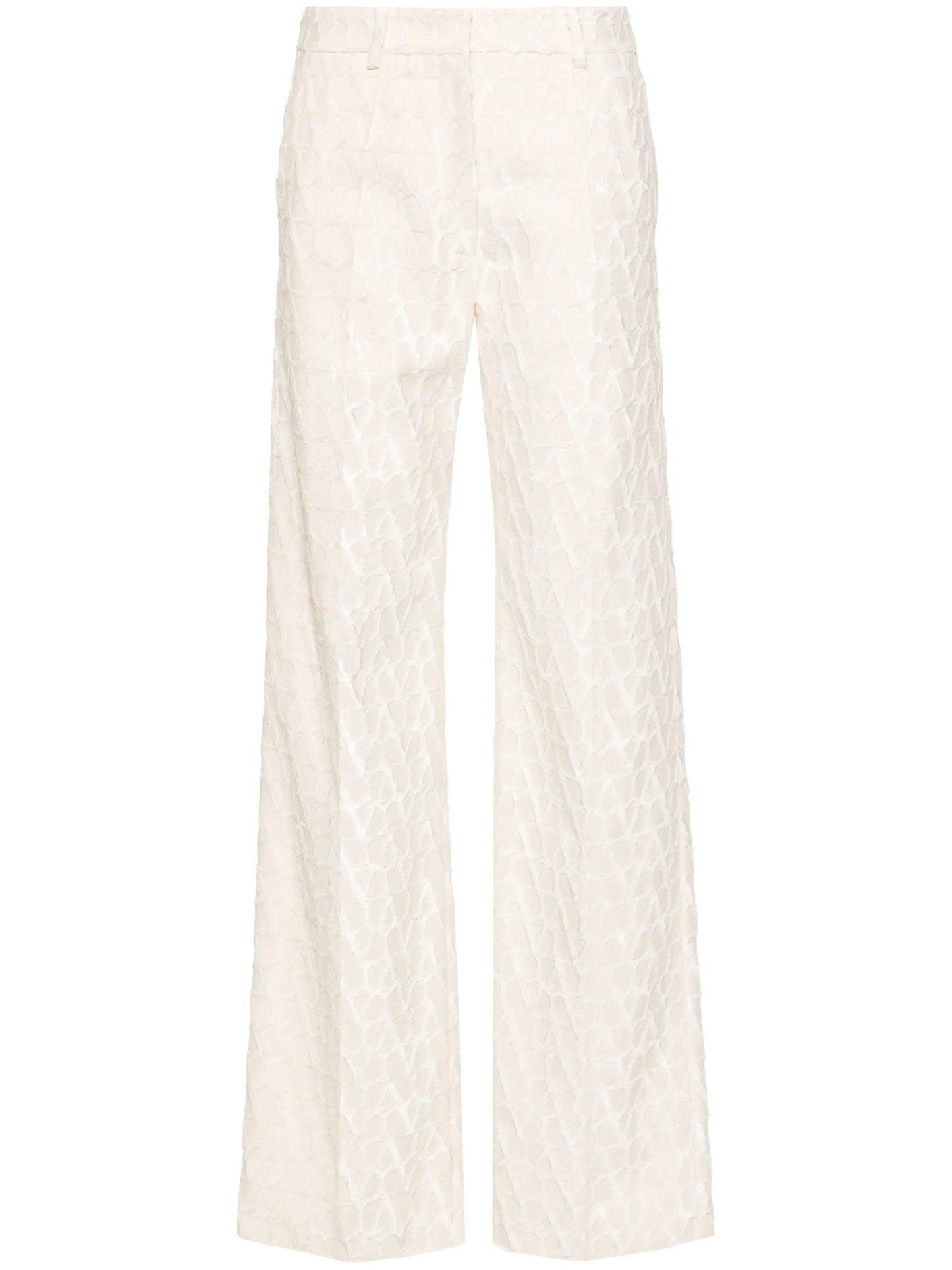 Toile Iconographe flocked tailored trousers