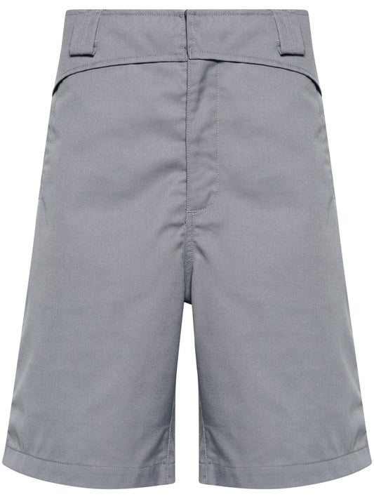 Folded Belt bermuda shorts