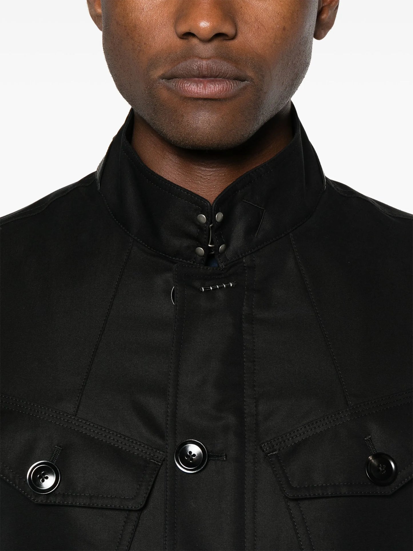 Compact military jacket