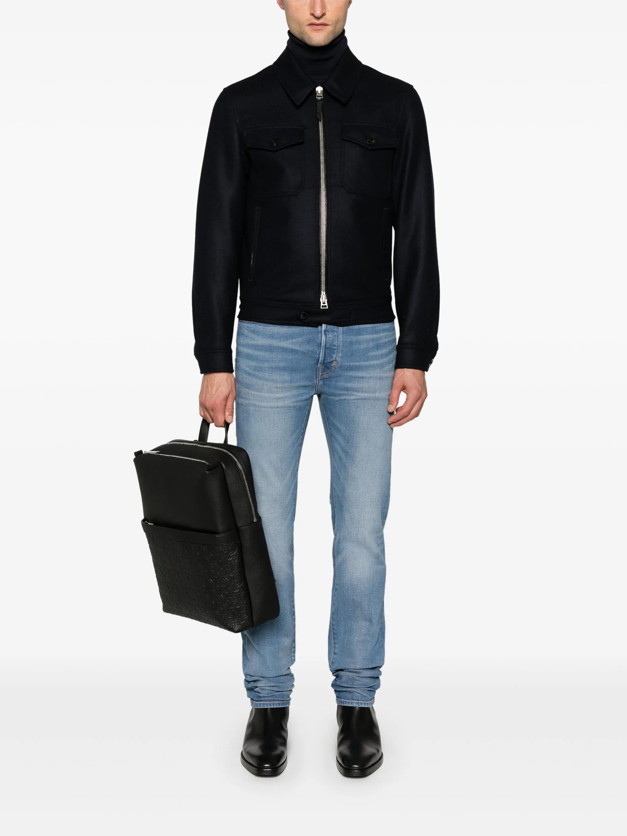 wool shirt jacket