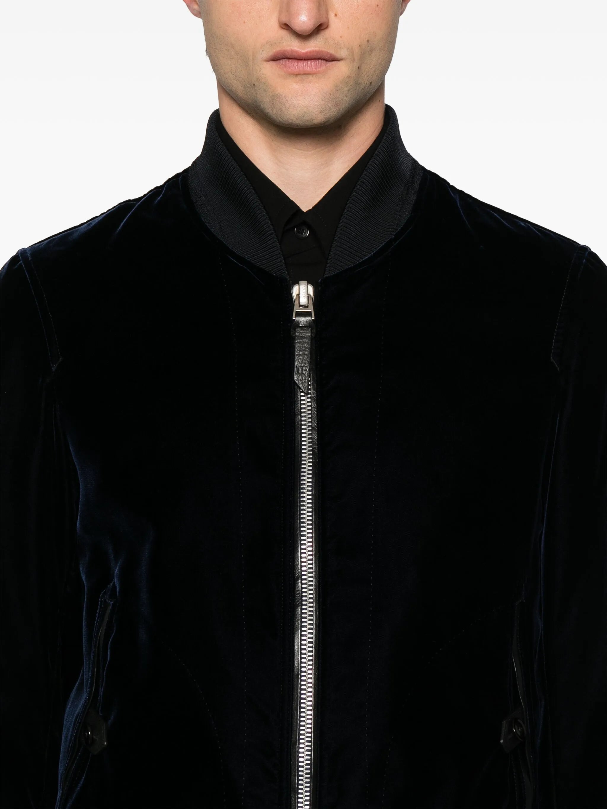 velvet bomber jacket