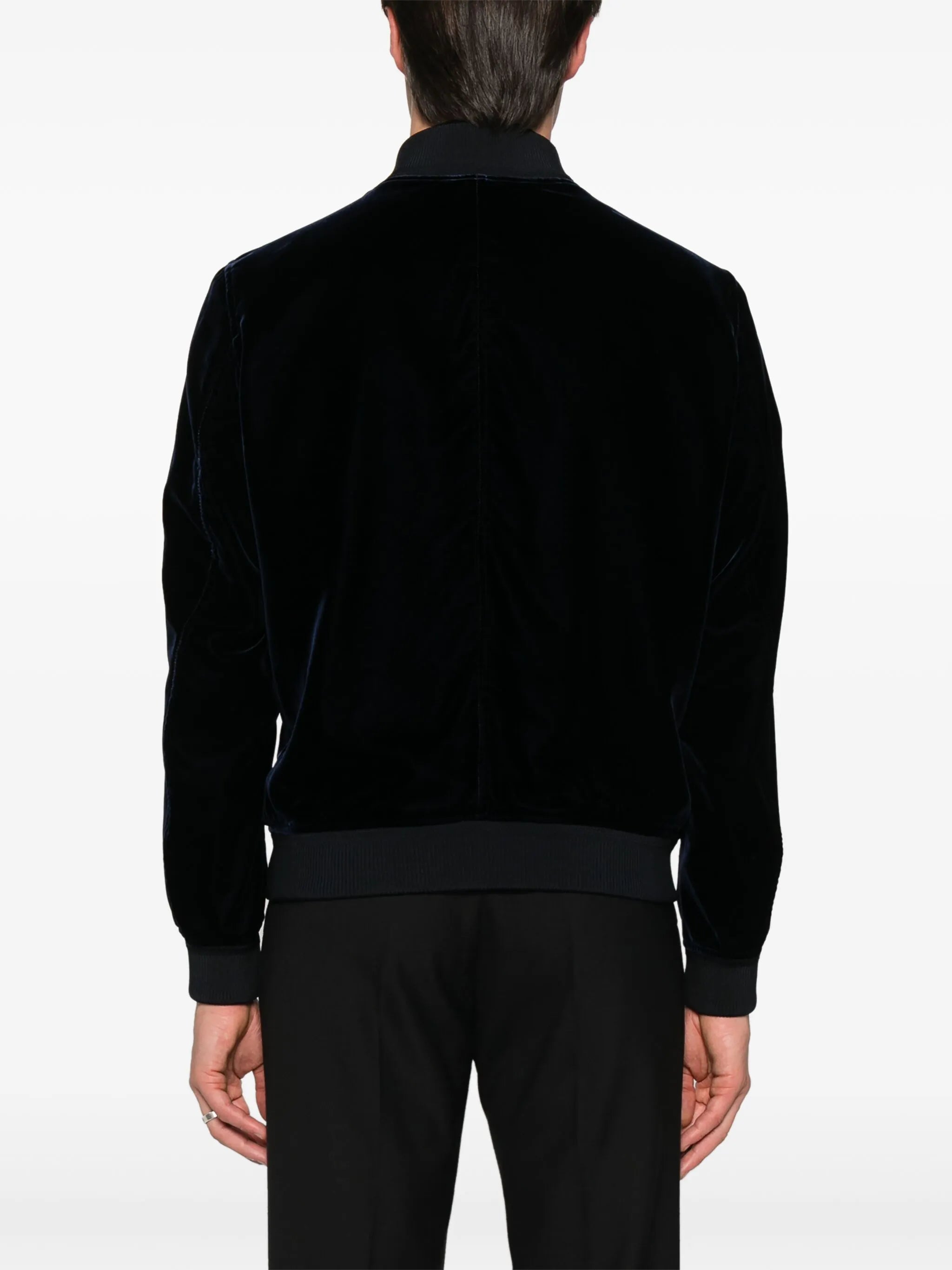 velvet bomber jacket