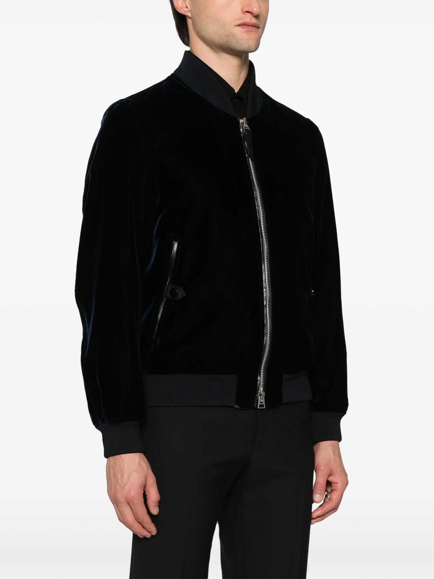 velvet bomber jacket