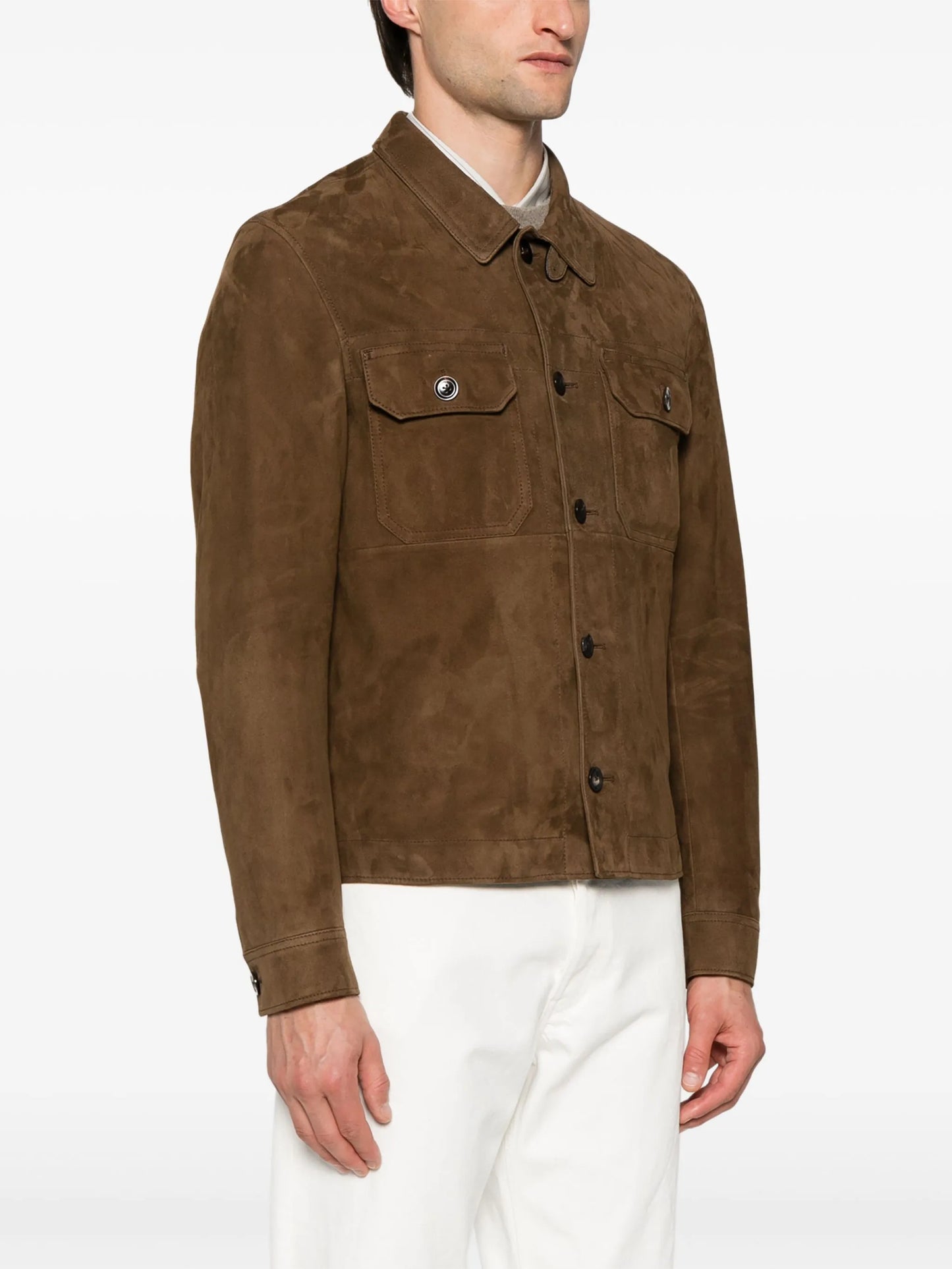 suede shirt jacket