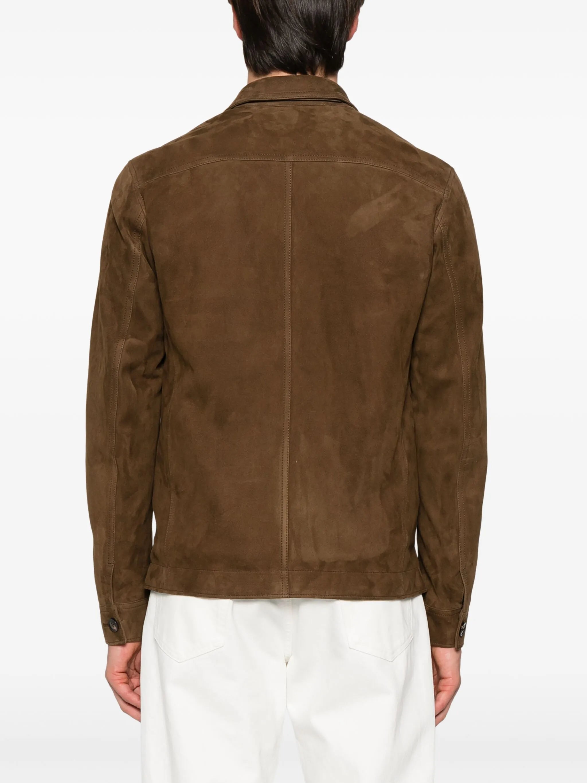 suede shirt jacket